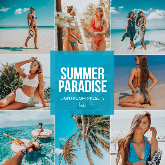 Ai-Optimized SUMMER PARADISE LIGHTROOM PRESETS