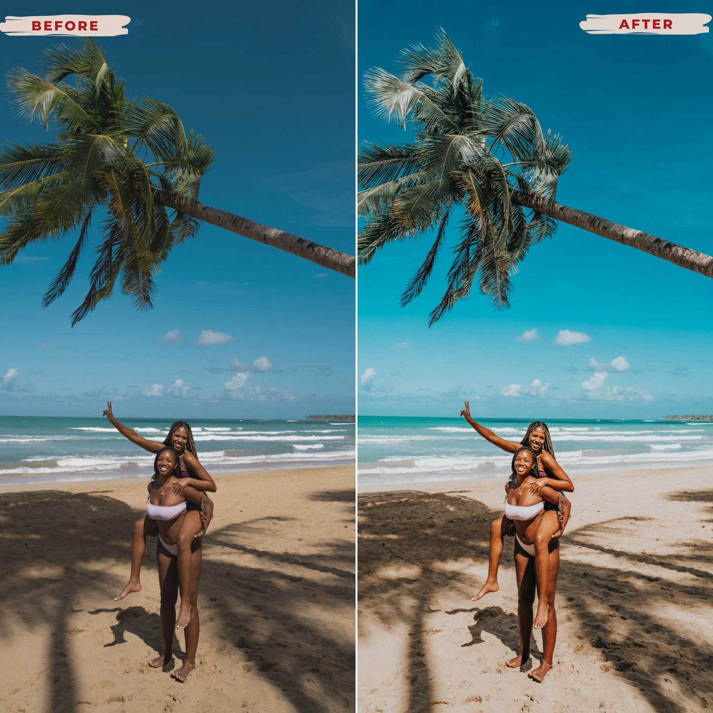 Ai-Optimized SUMMER PARADISE LIGHTROOM PRESETS