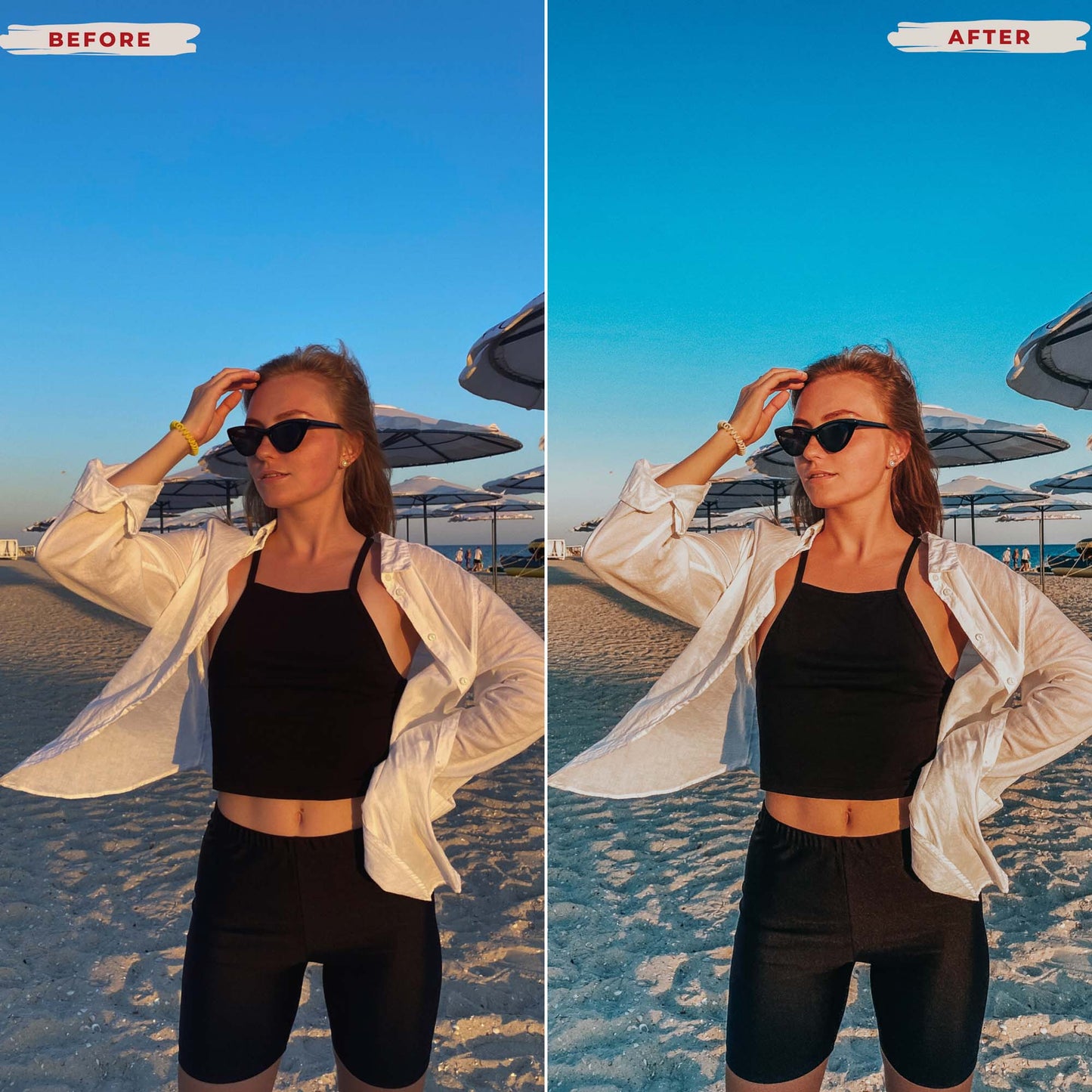 Ai-Optimized SUMMER PARADISE LIGHTROOM PRESETS