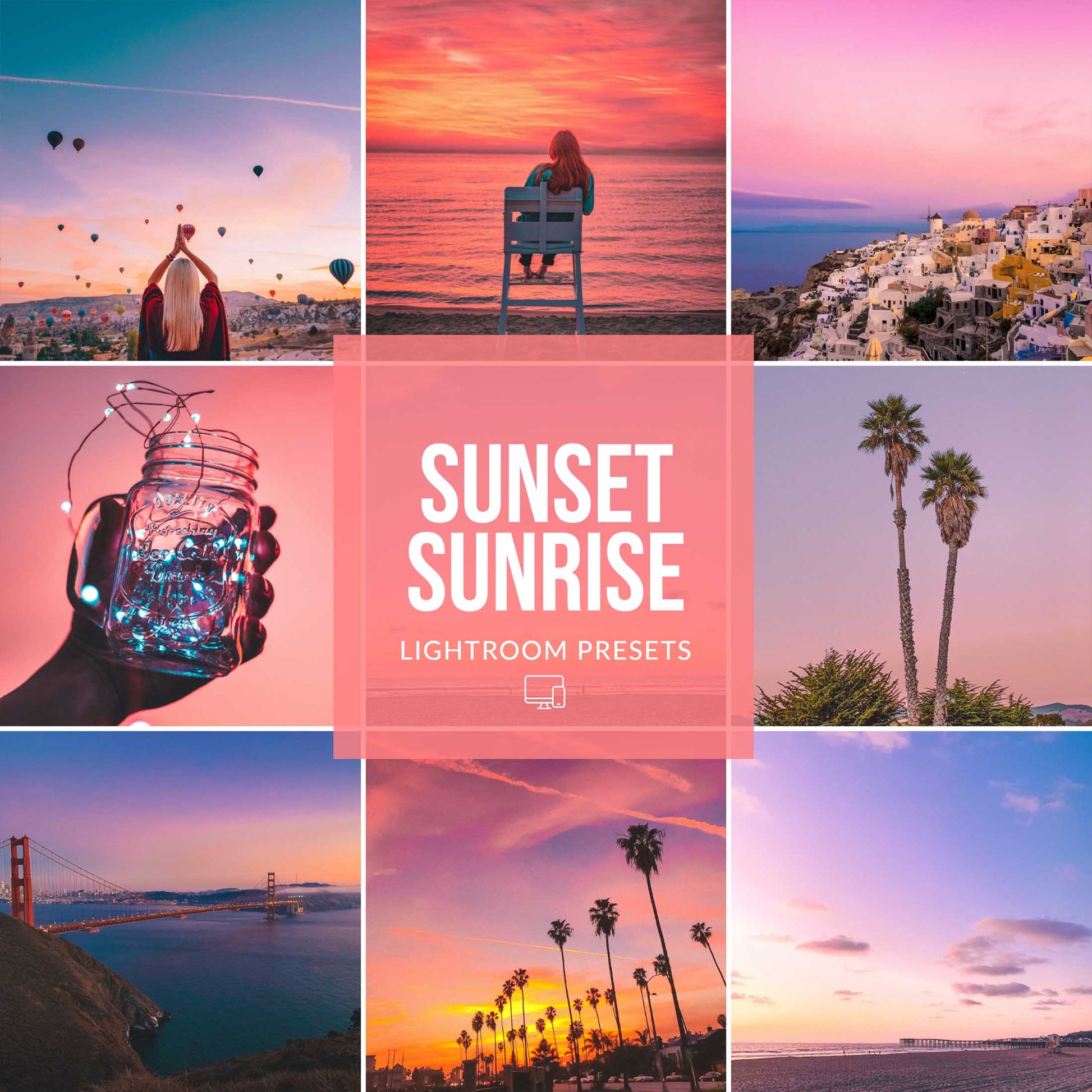 Ai-Optimized SUNSET SUNRISE LIGHTROOM PRESETS