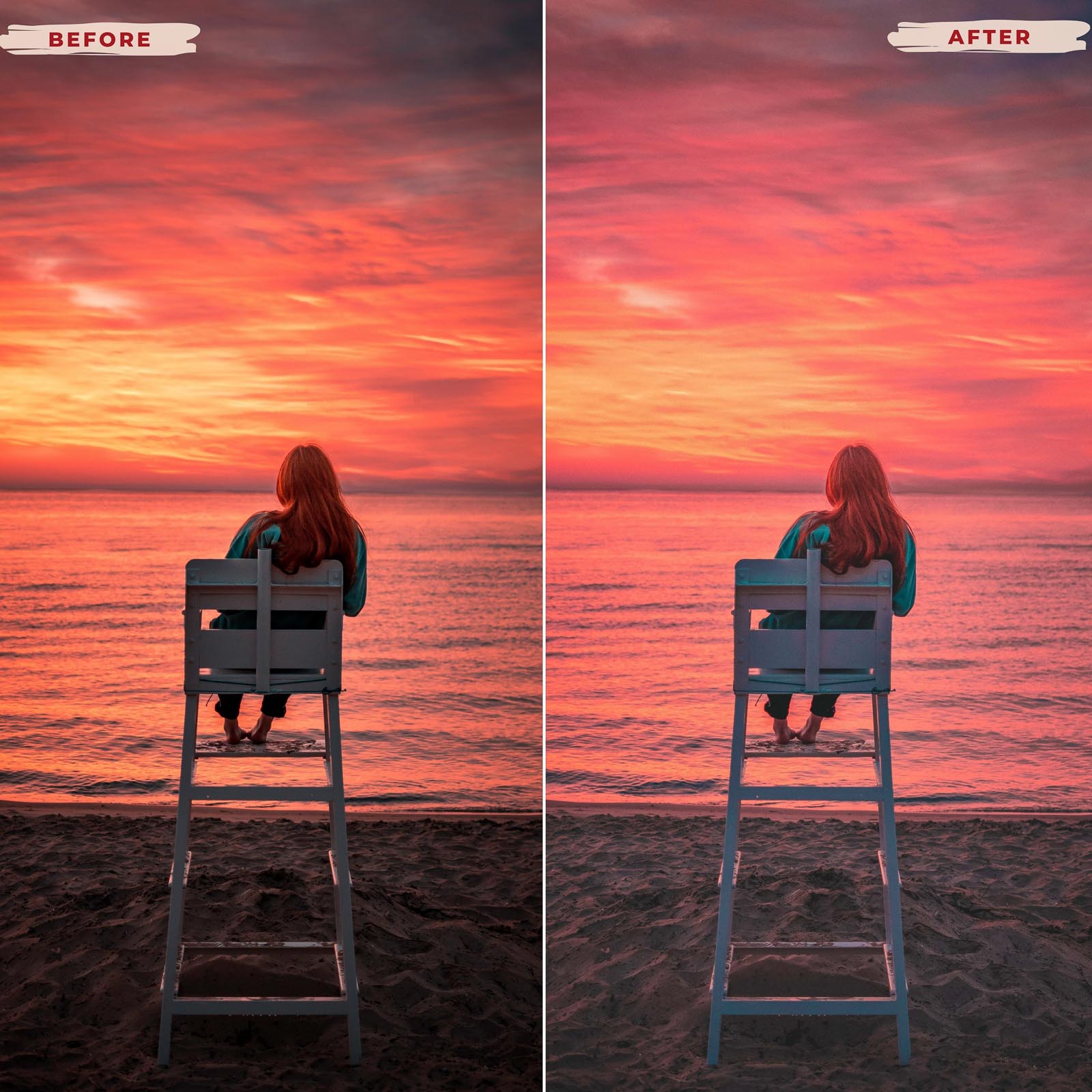 Ai-Optimized SUNSET SUNRISE LIGHTROOM PRESETS