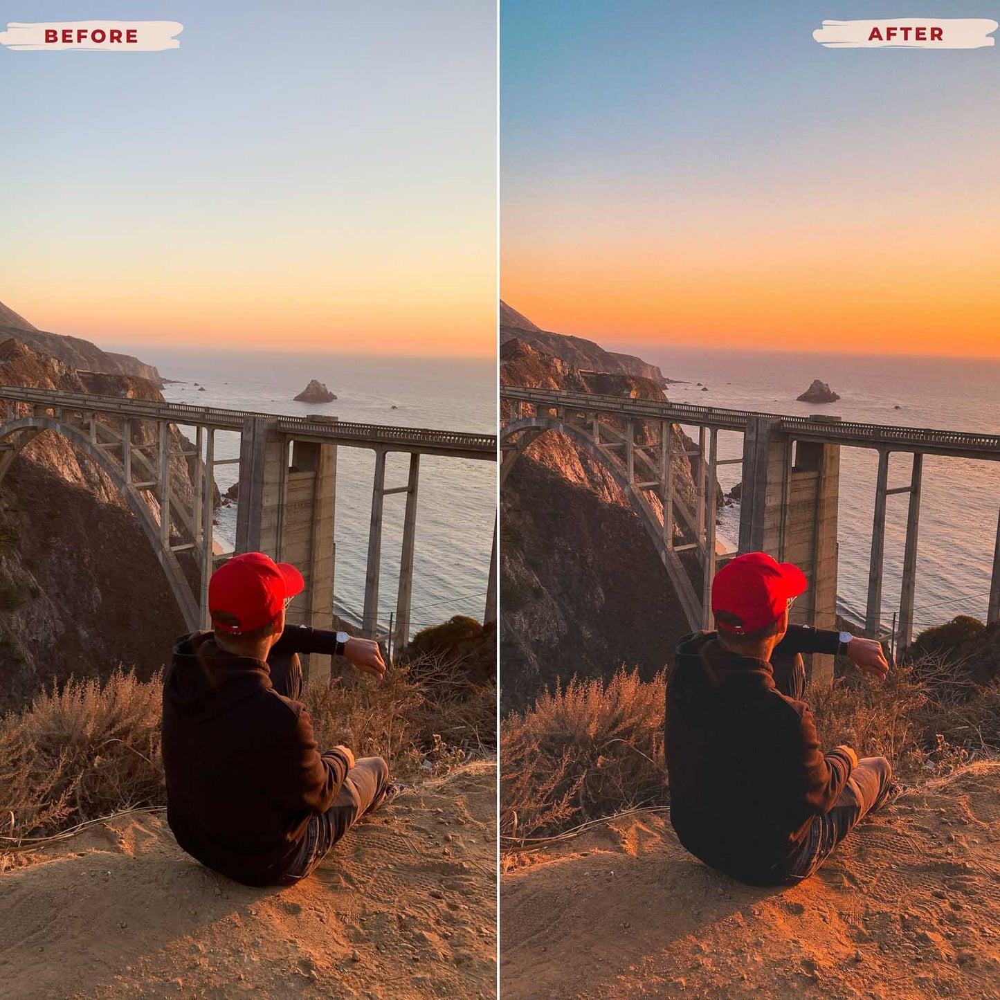 Ai-Optimized SUNSET SUNRISE LIGHTROOM PRESETS