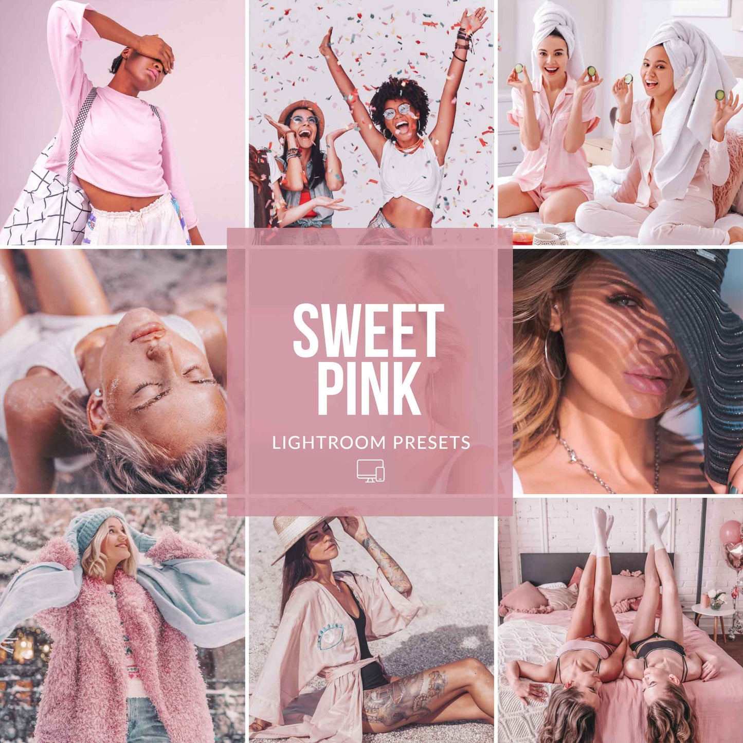 SWEET PINK LIGHTROOM PRESETS from 123presets