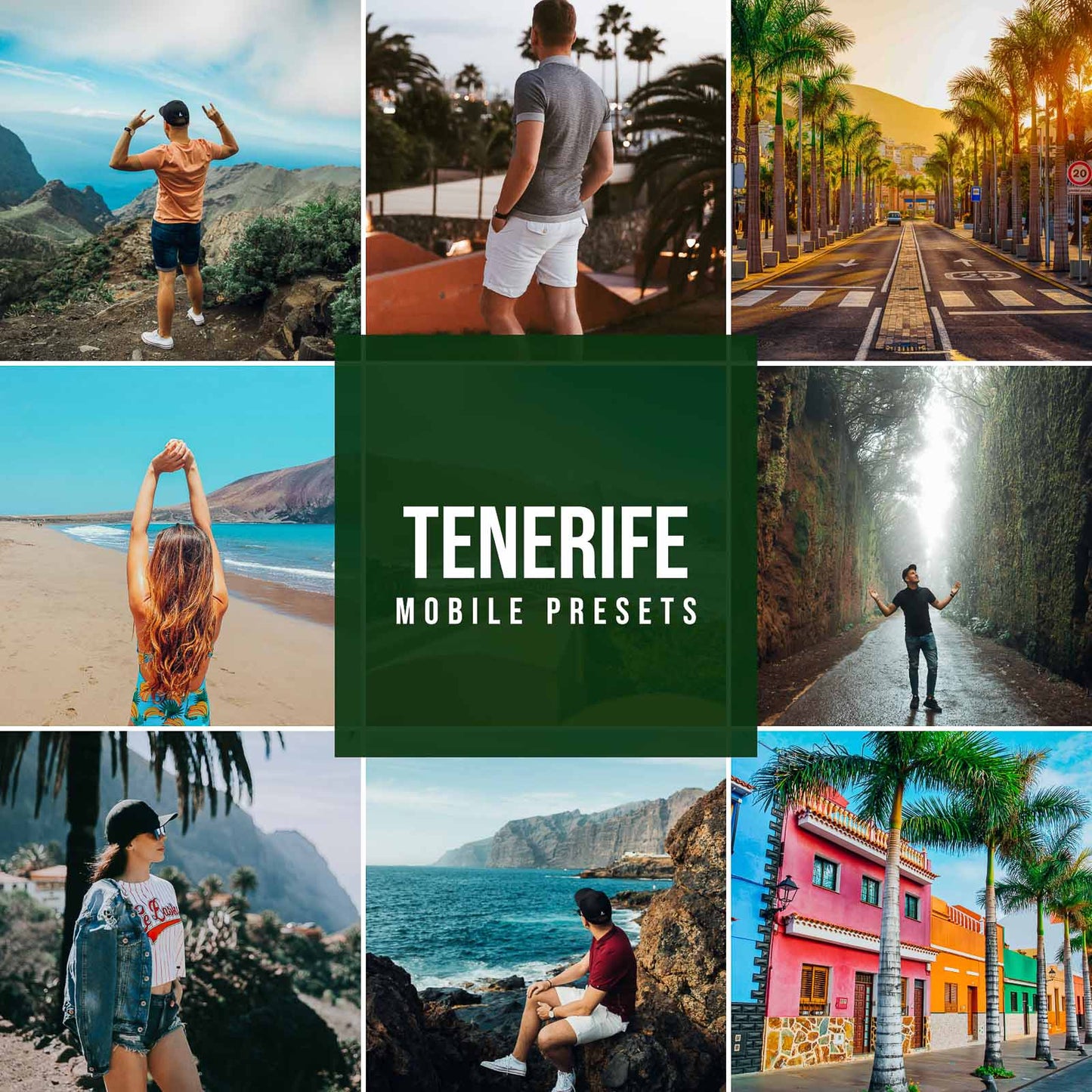 TENERIFE LIGHTROOM PRESETS from 123presets