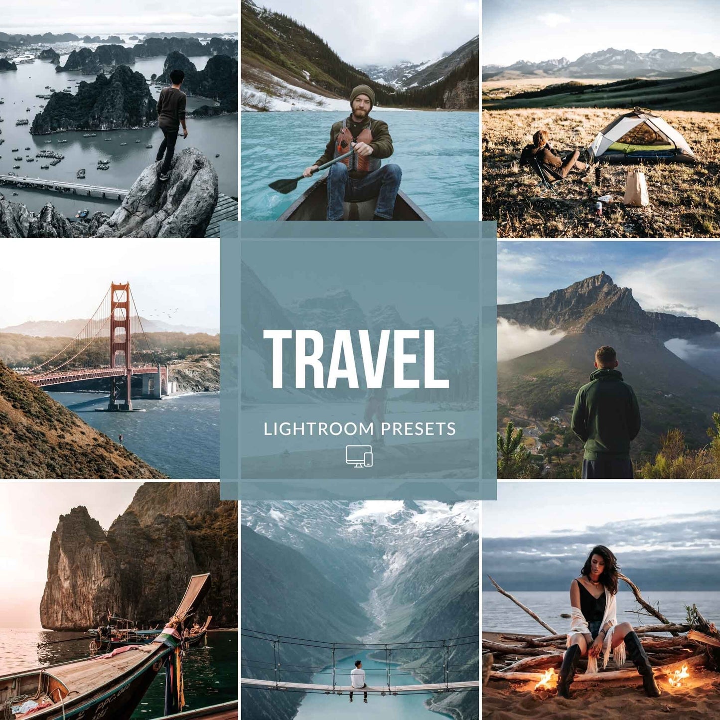 Ai-Optimized TRAVEL LIGHTROOM PRESETS