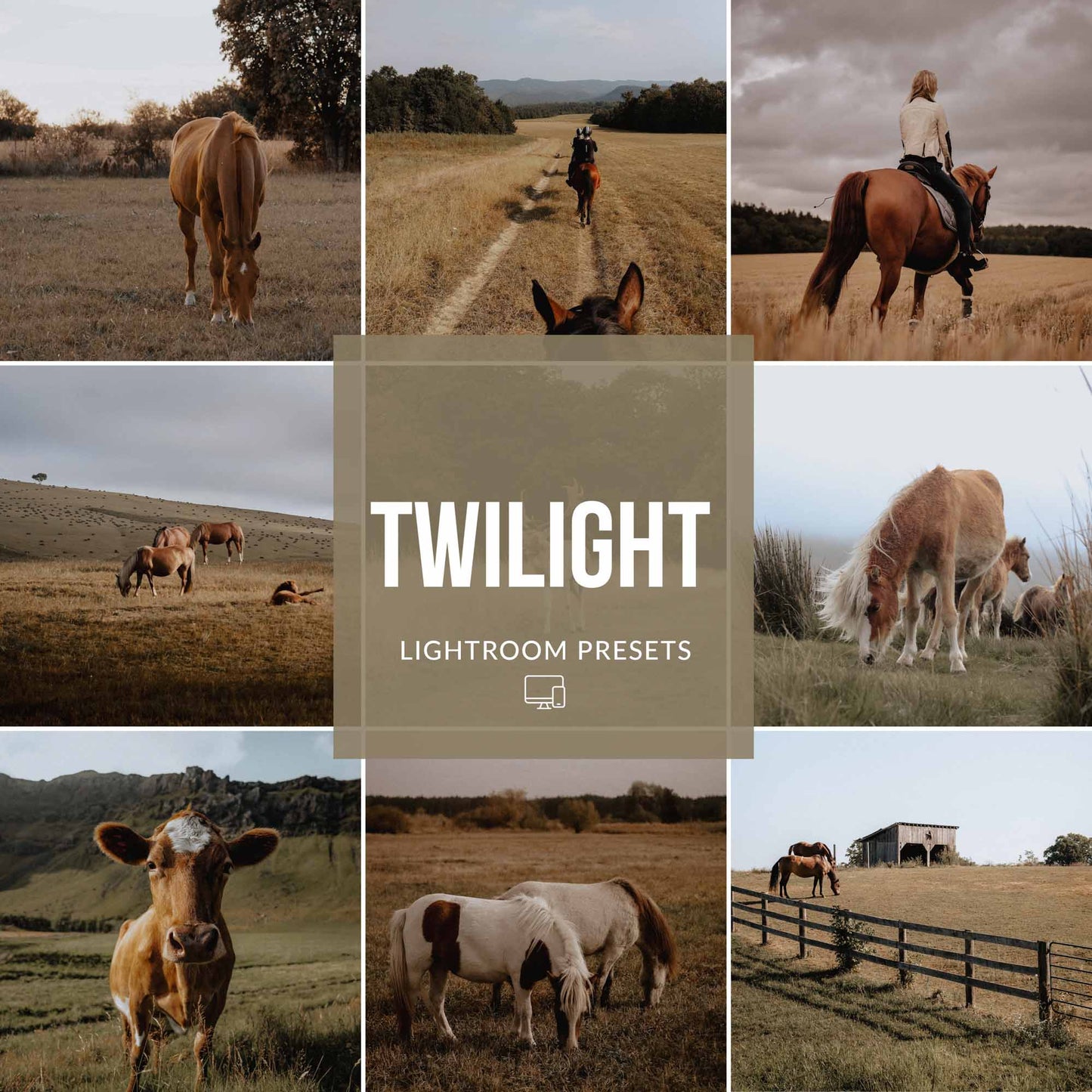 Ai-Optimized TWILIGHT LIGHTROOM PRESETS