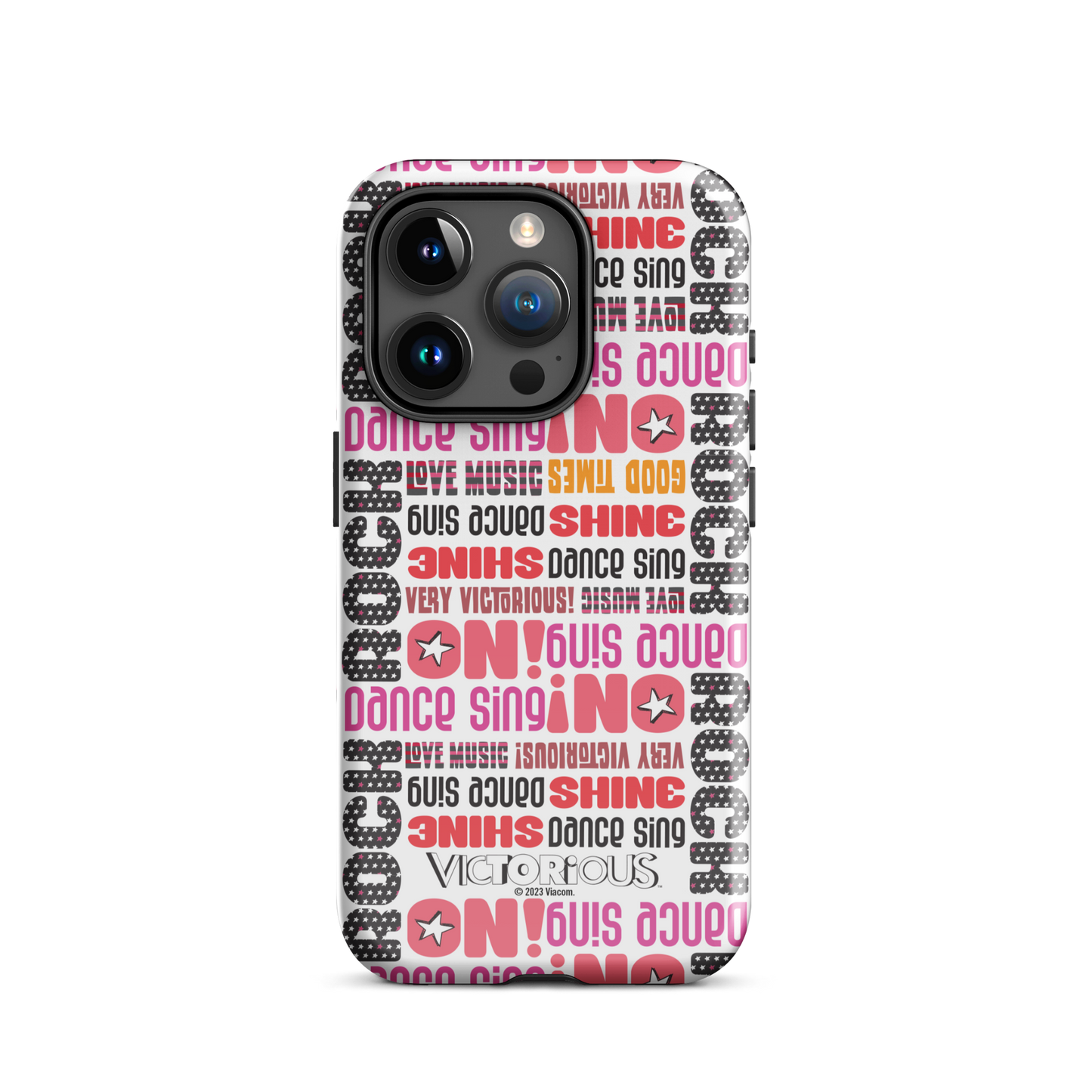 Victorious Dance Sing Shine Pattern Tough Phone Case - iPhone