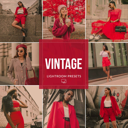 Ai-Optimized VINTAGE LIGHTROOM PRESETS