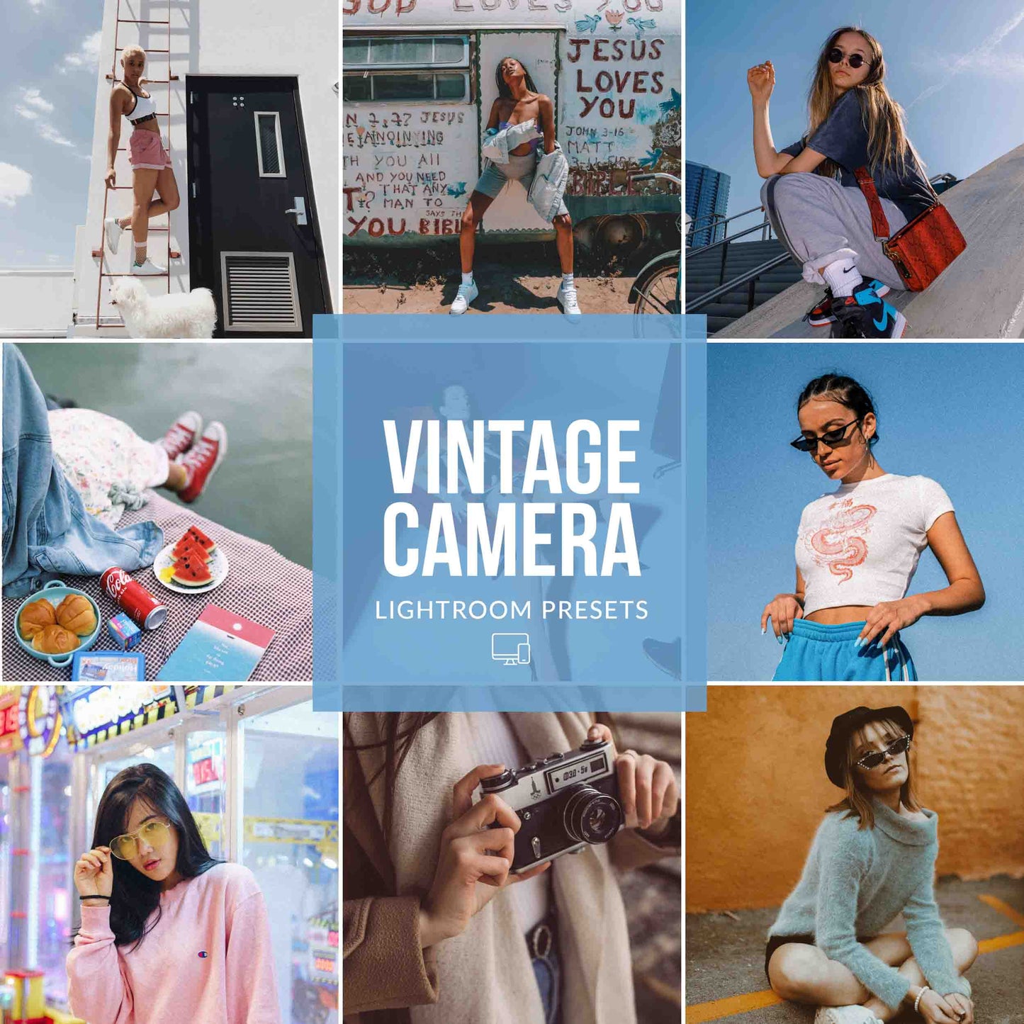 Ai-Optimized VINTAGE CAMERA LIGHTROOM PRESETS