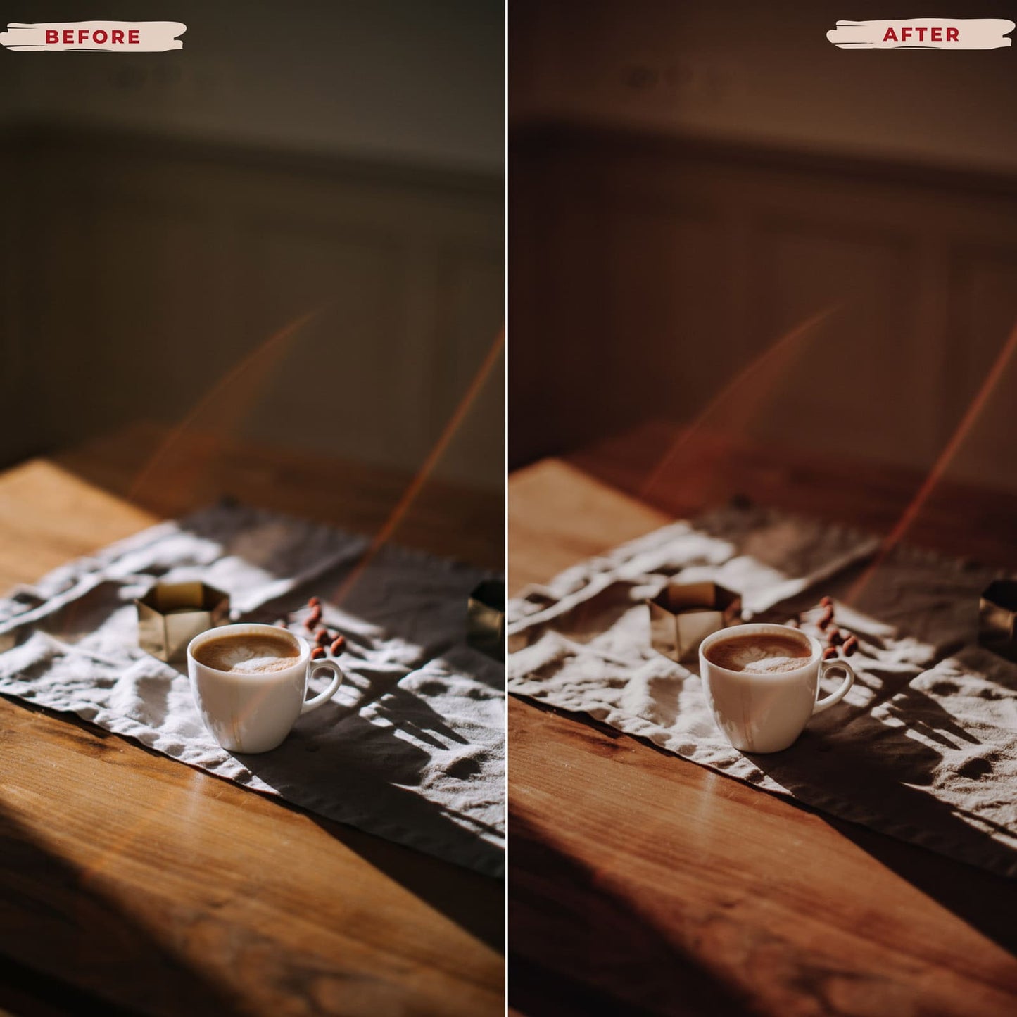 Ai-Optimized WARM PRODUCTS LIGHTROOM PRESETS