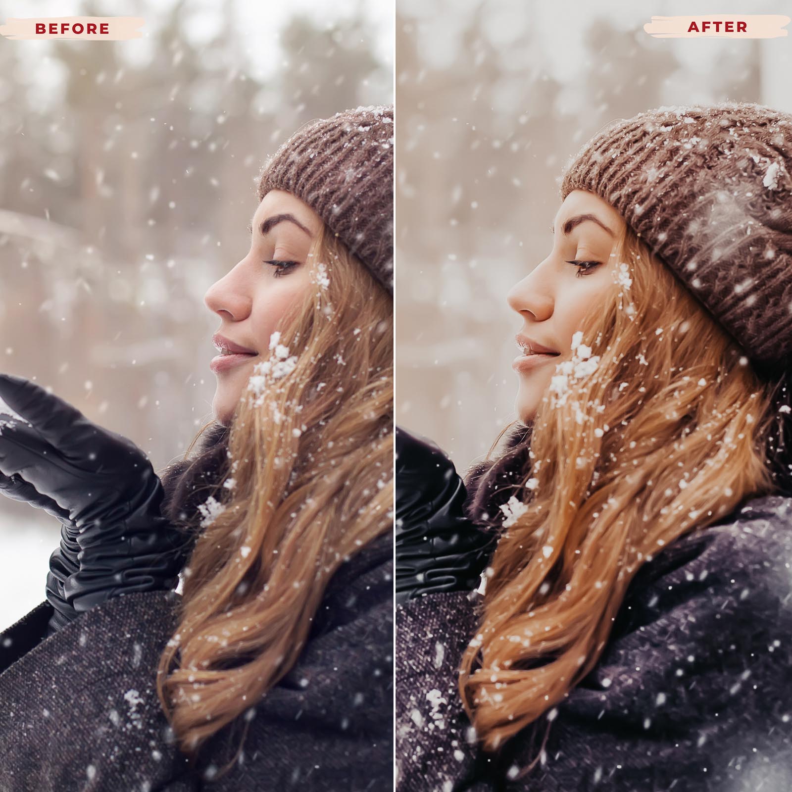 Ai-Optimized BRIGHT WINTER LIGHTROOM PRESETS