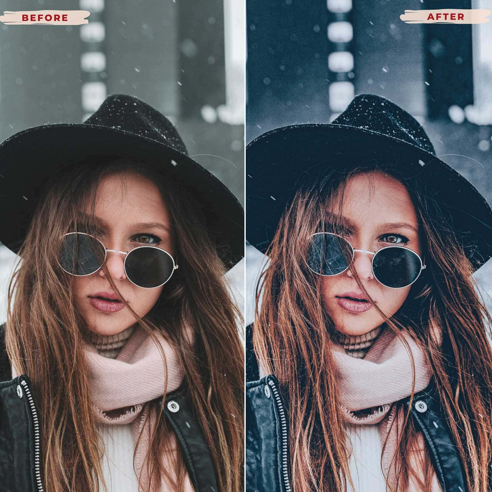 Ai-Optimized WINTER BLUES LIGHTROOM PRESETS