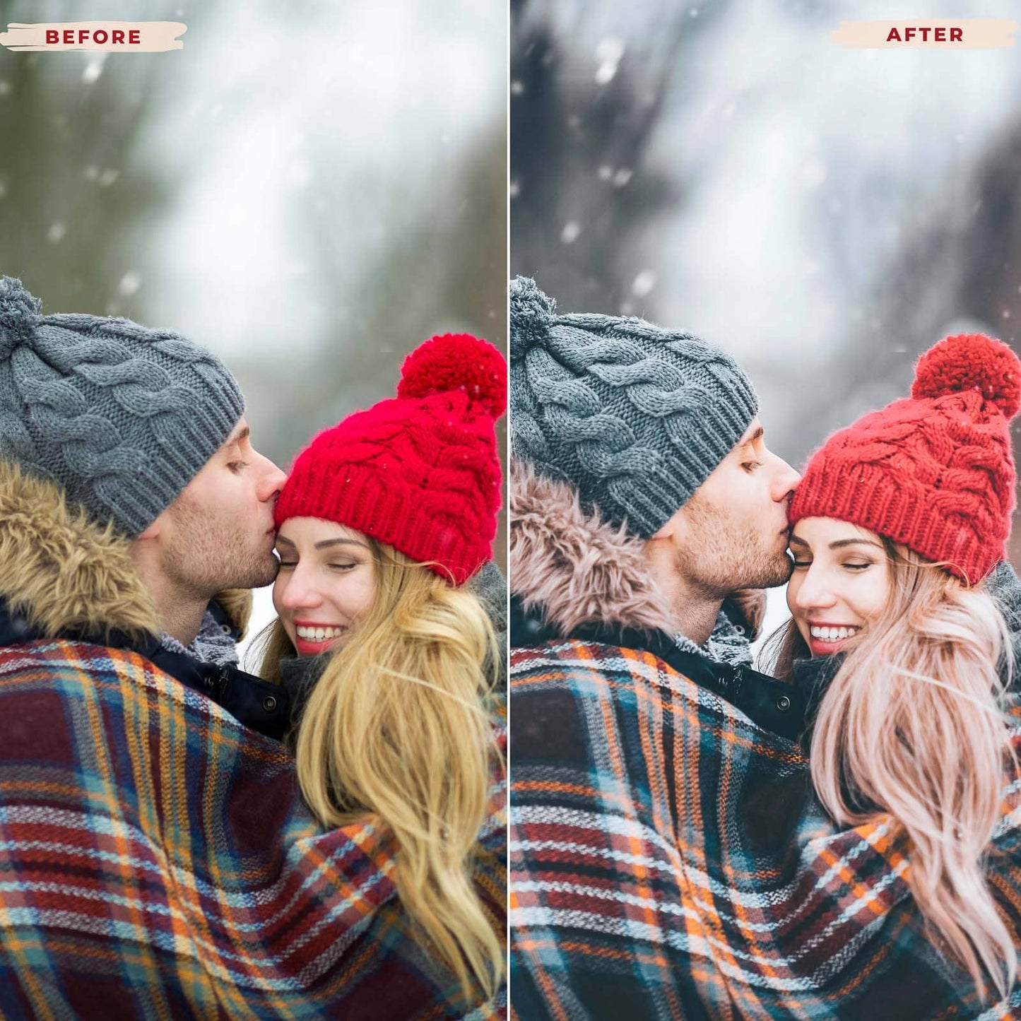 Ai-Optimized WINTER BLUES LIGHTROOM PRESETS