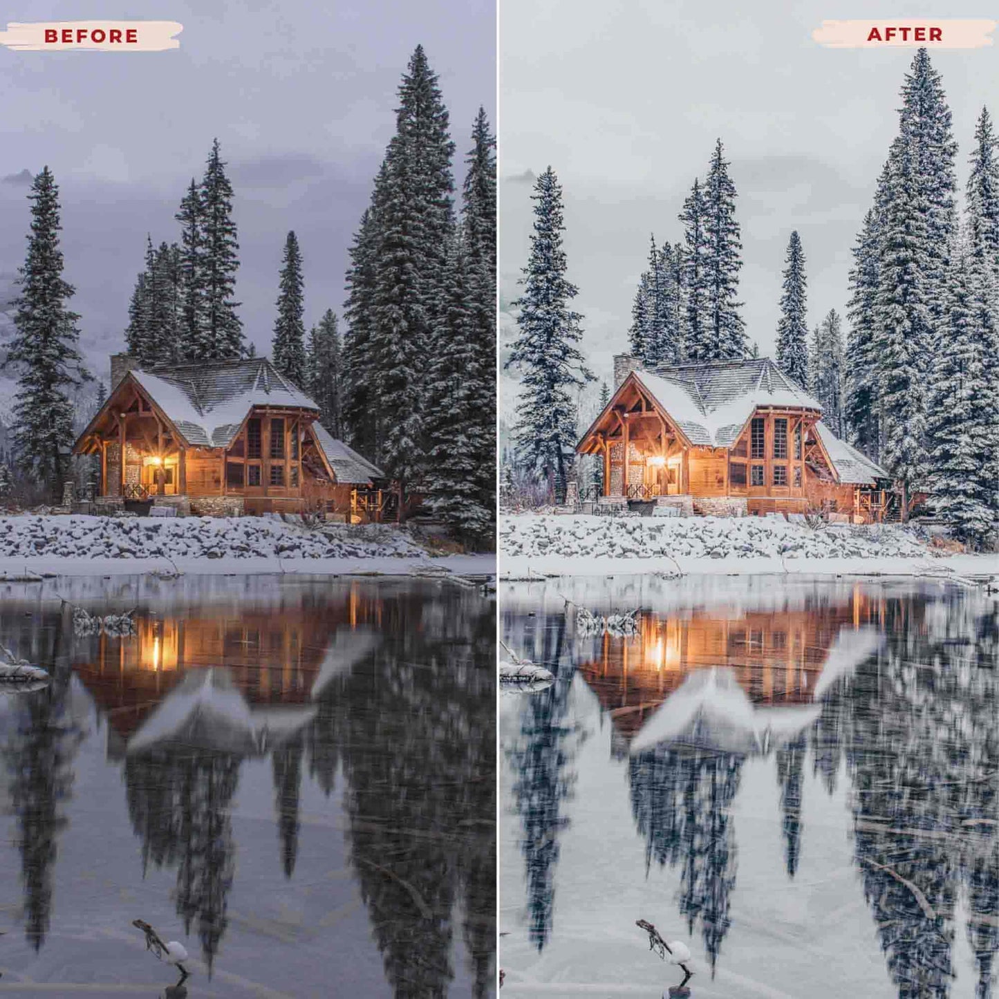 WINTER JOY LIGHTROOM PRESETS from 123presets