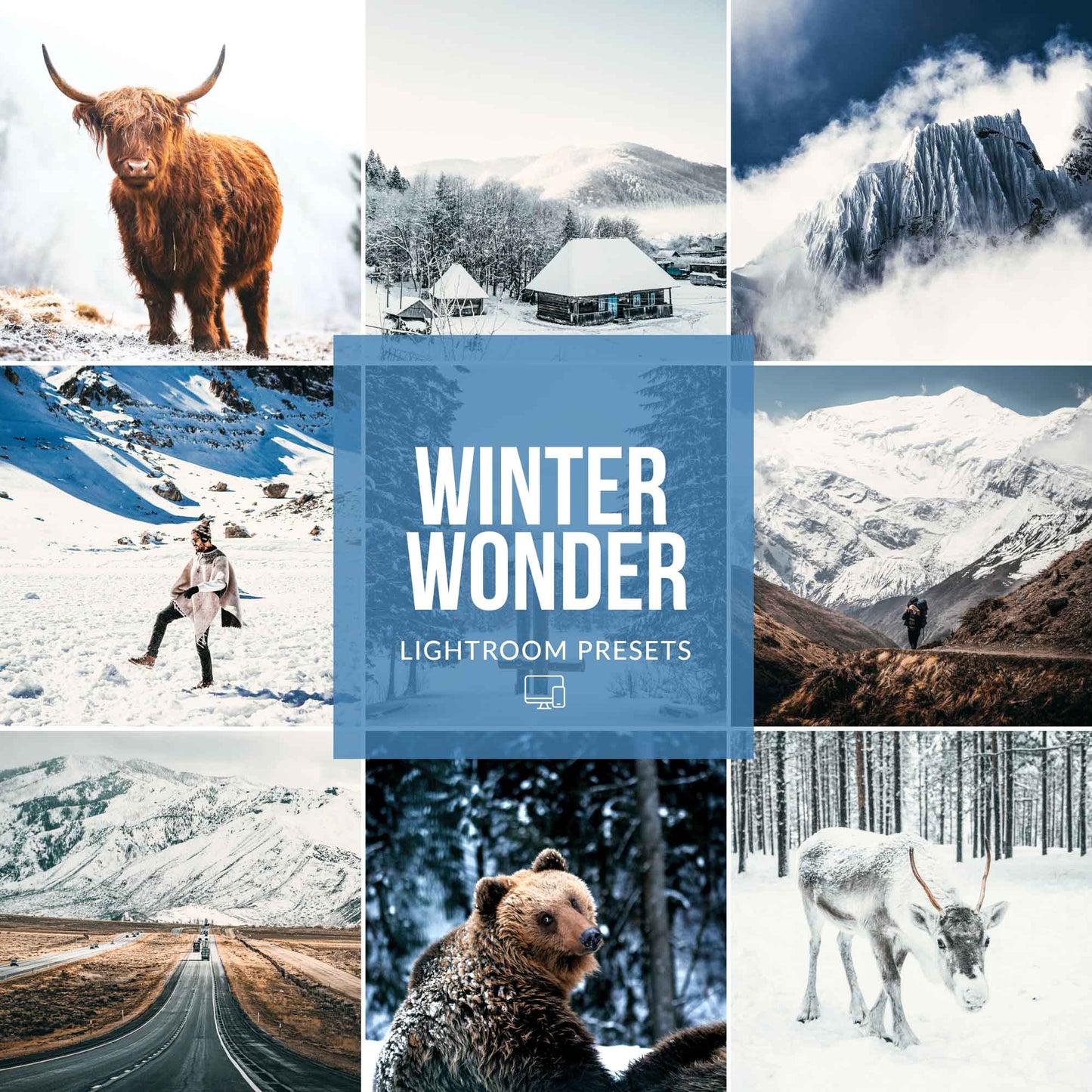 Ai-Optimized WINTER WONDERLAND LIGHTROOM PRESETS