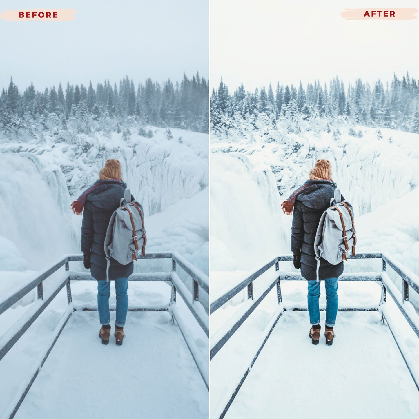 Ai-Optimized WINTER WONDERLAND LIGHTROOM PRESETS