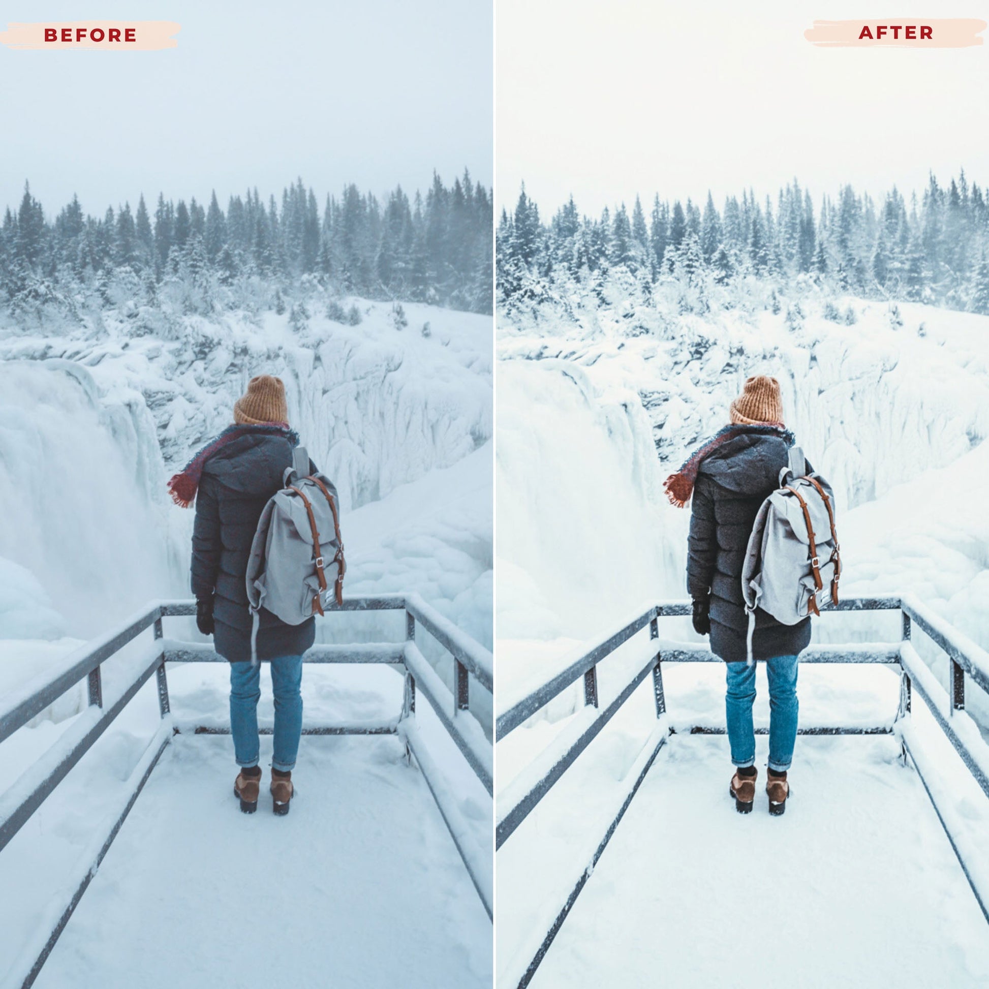 Ai-Optimized WINTER WONDERLAND LIGHTROOM PRESETS