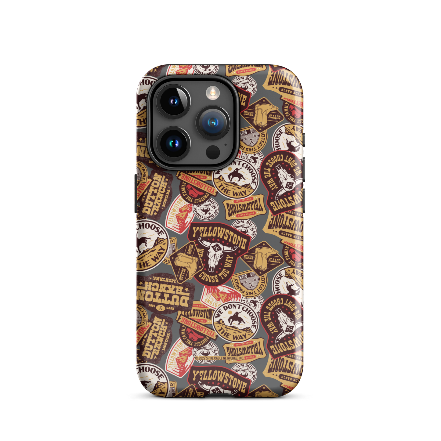 Yellowstone Patches Tough Phone Case - iPhone