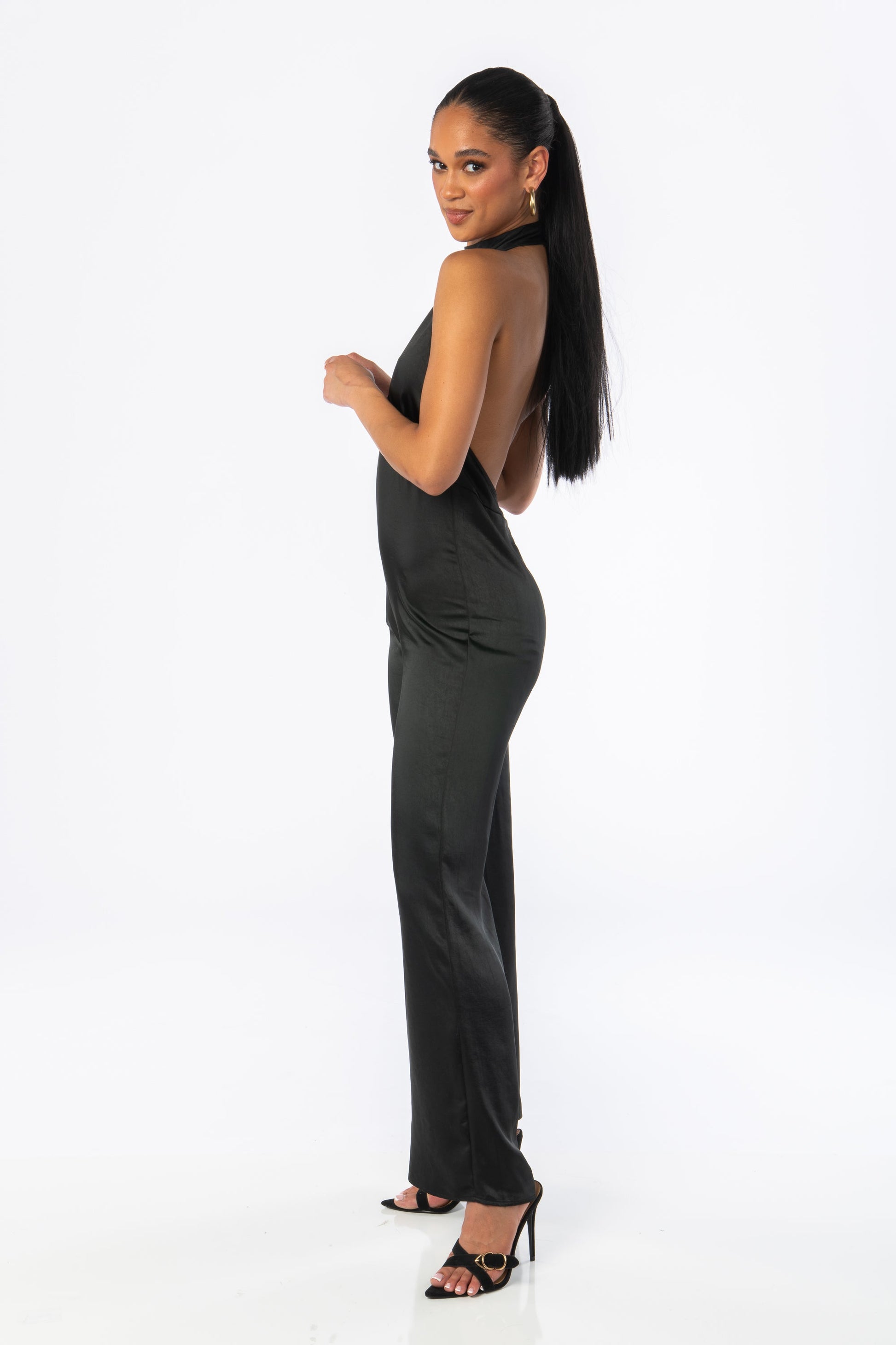 All Eyes on Me Black Jumpsuit Rompers & Jumpers HYPEACH BOUTIQUE 