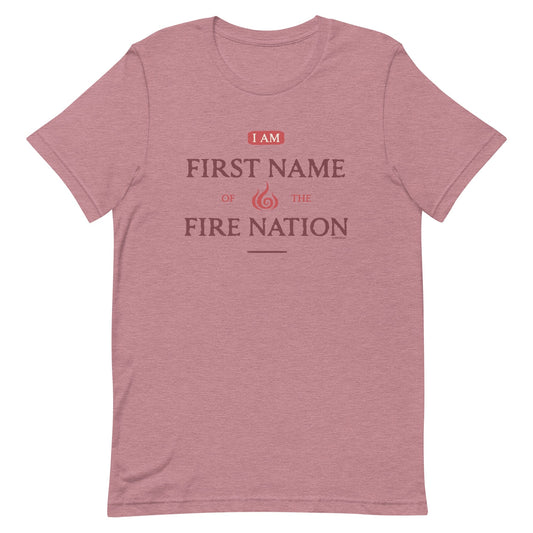 Avatar the Last Airbender Fire Nation Personalized T-Shirt