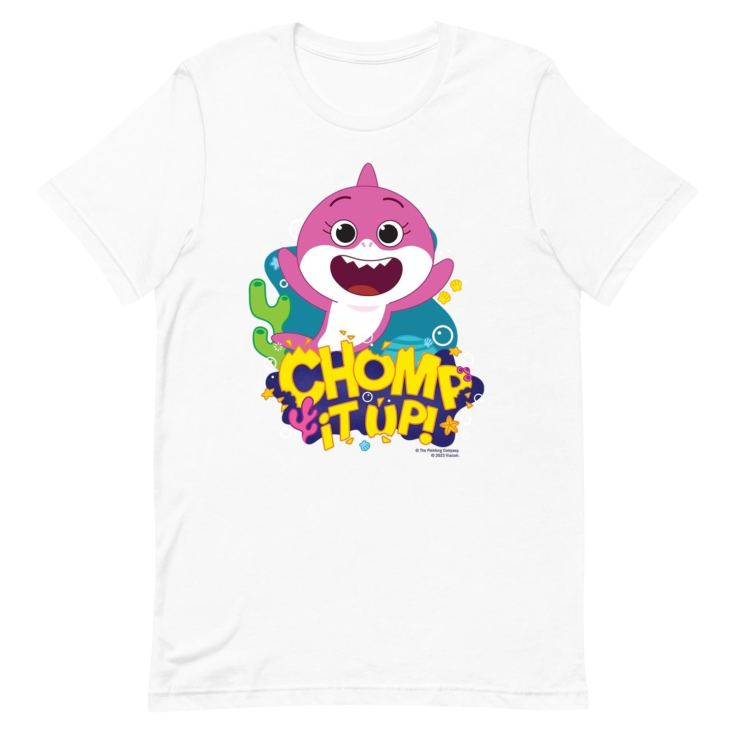 Baby Shark's Big Show Mommy Shark Personalized Adult Short Sleeve T-Shirt