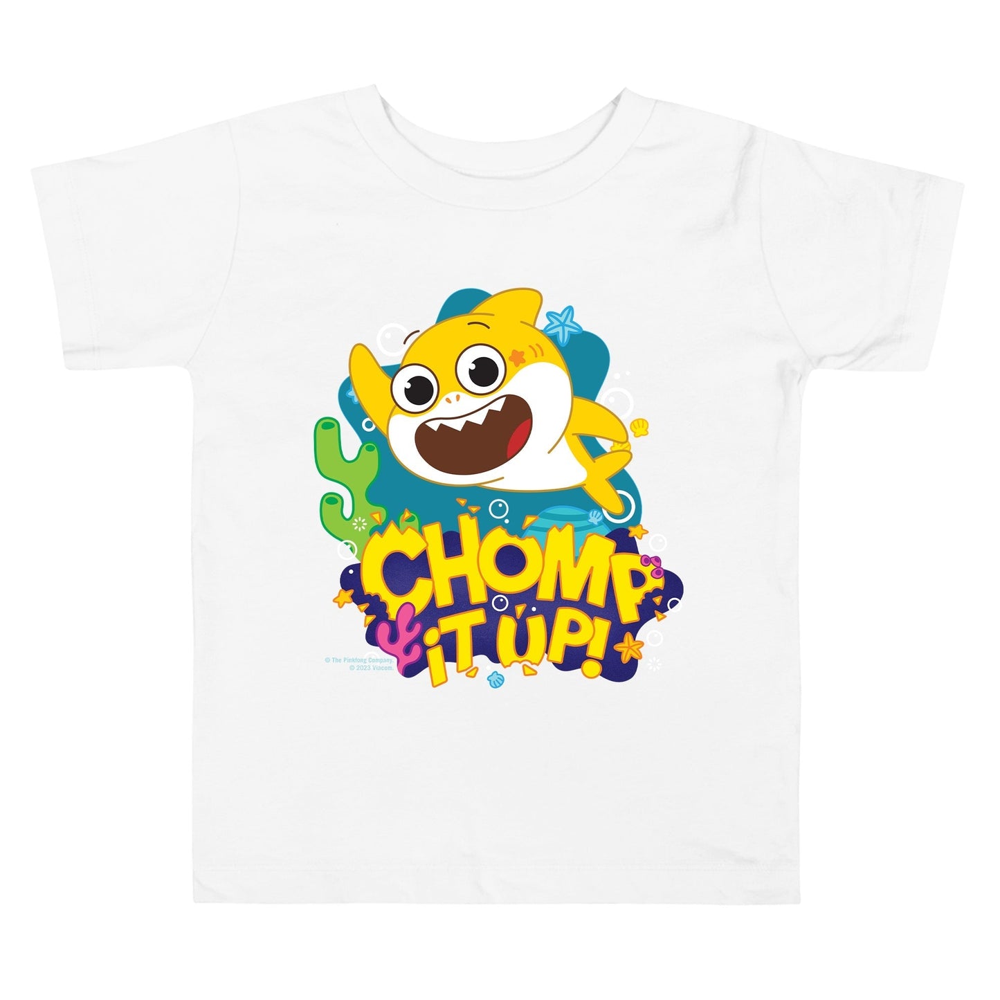 Baby Shark's Big Show Personalized Toddler Short Sleeve T-Shirt