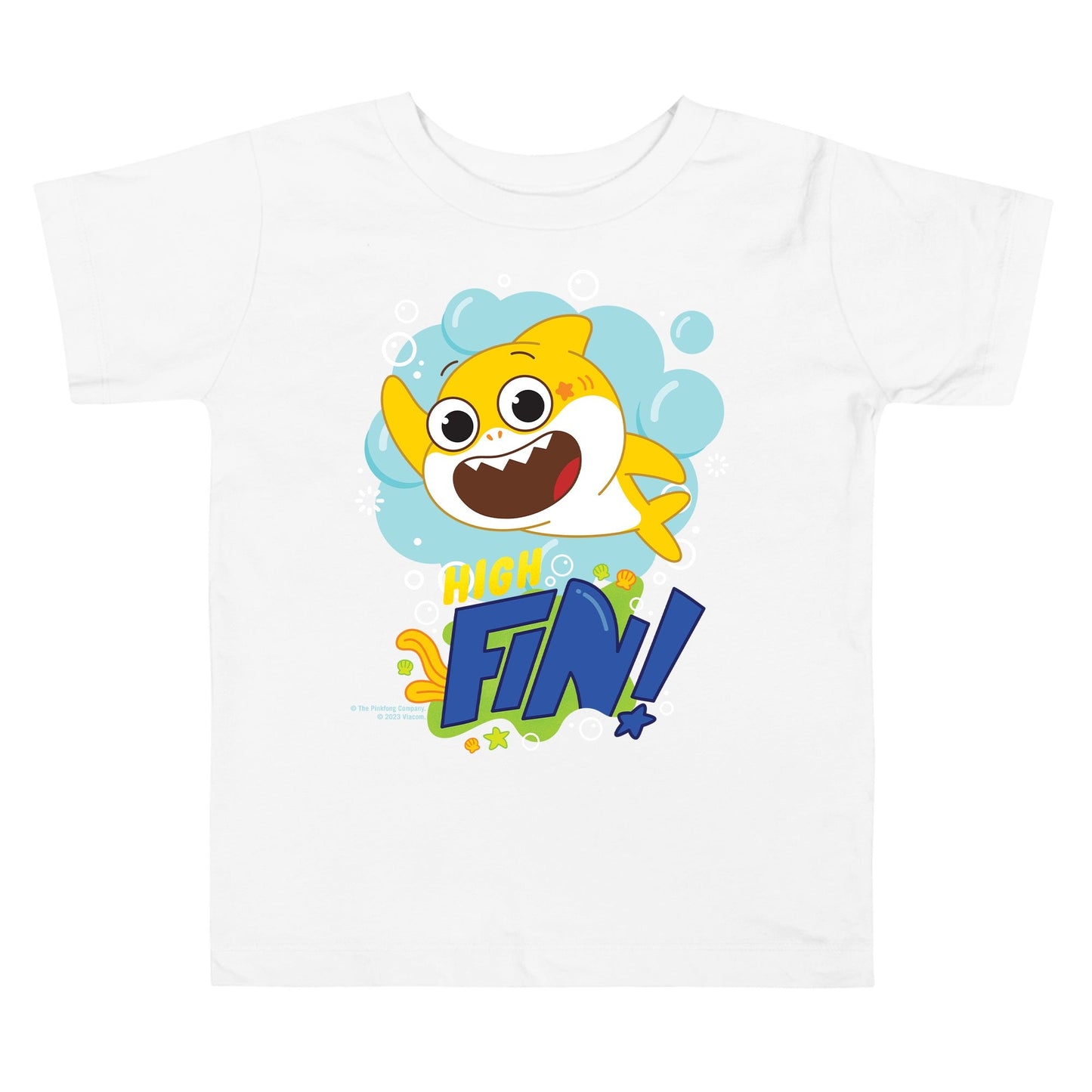 Baby Shark's Big Show Personalized Toddler Short Sleeve T-Shirt