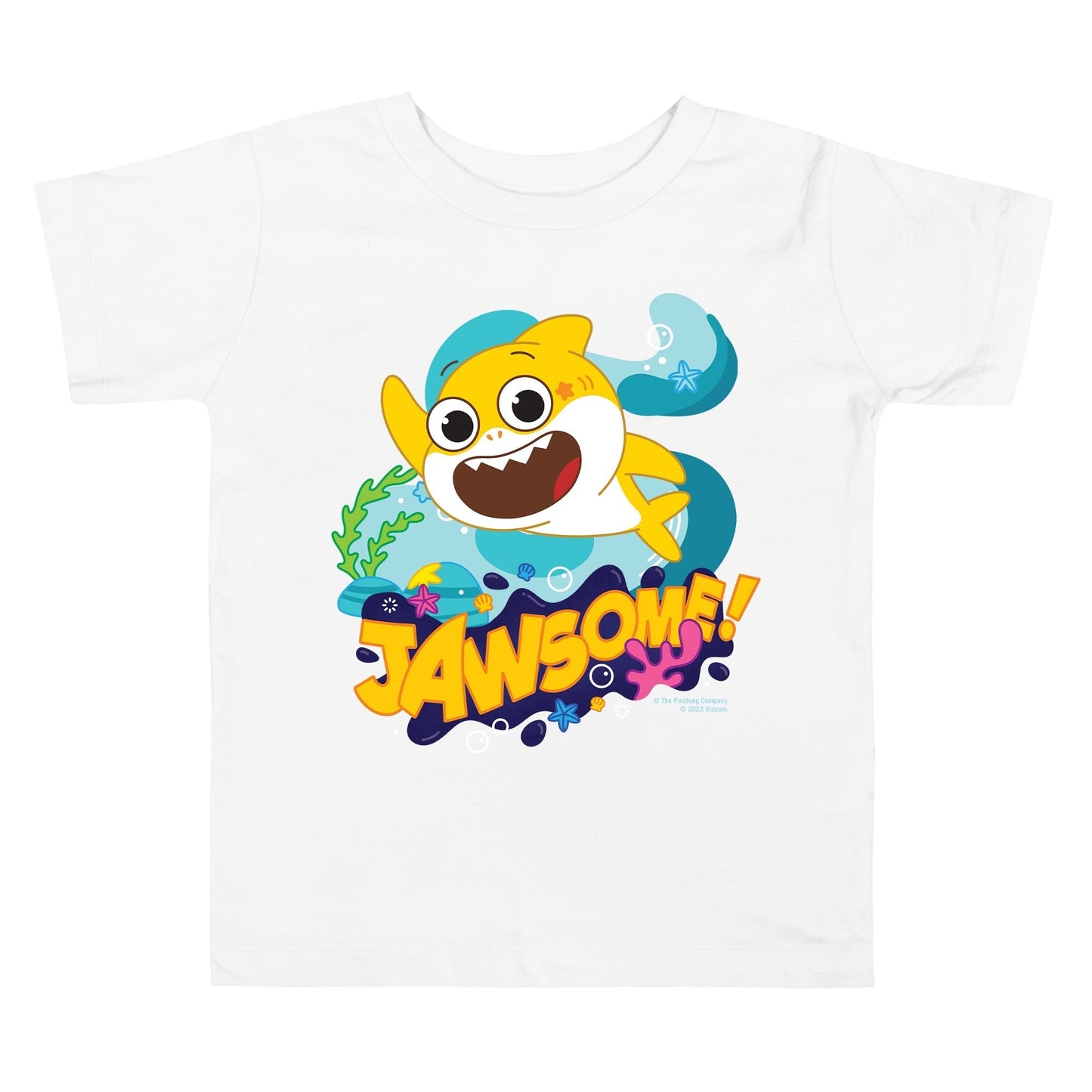 Baby Shark's Big Show Personalized Toddler Short Sleeve T-Shirt