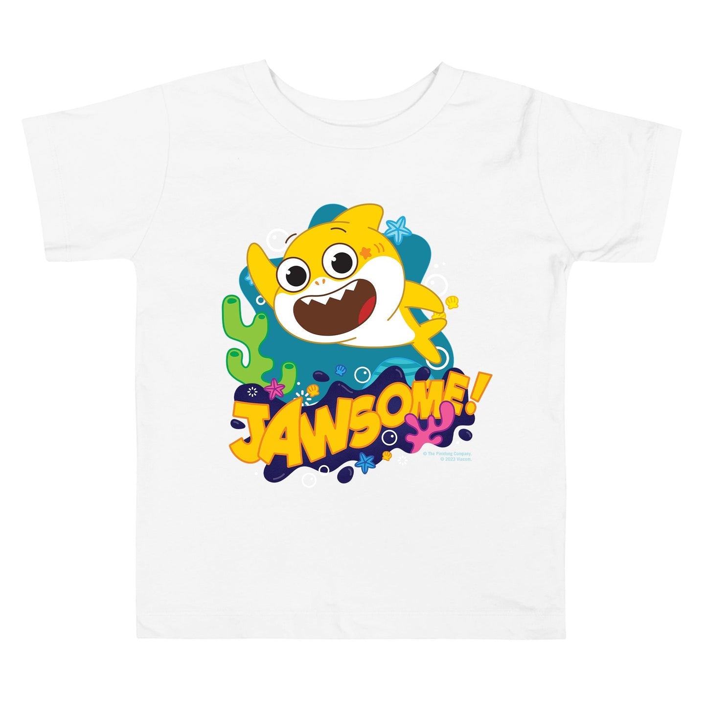 Baby Shark's Big Show Personalized Toddler Short Sleeve T-Shirt