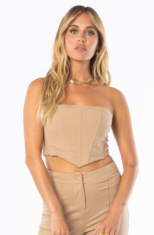 Beverly Hills Corset Top Tops HYPEACH BOUTIQUE 