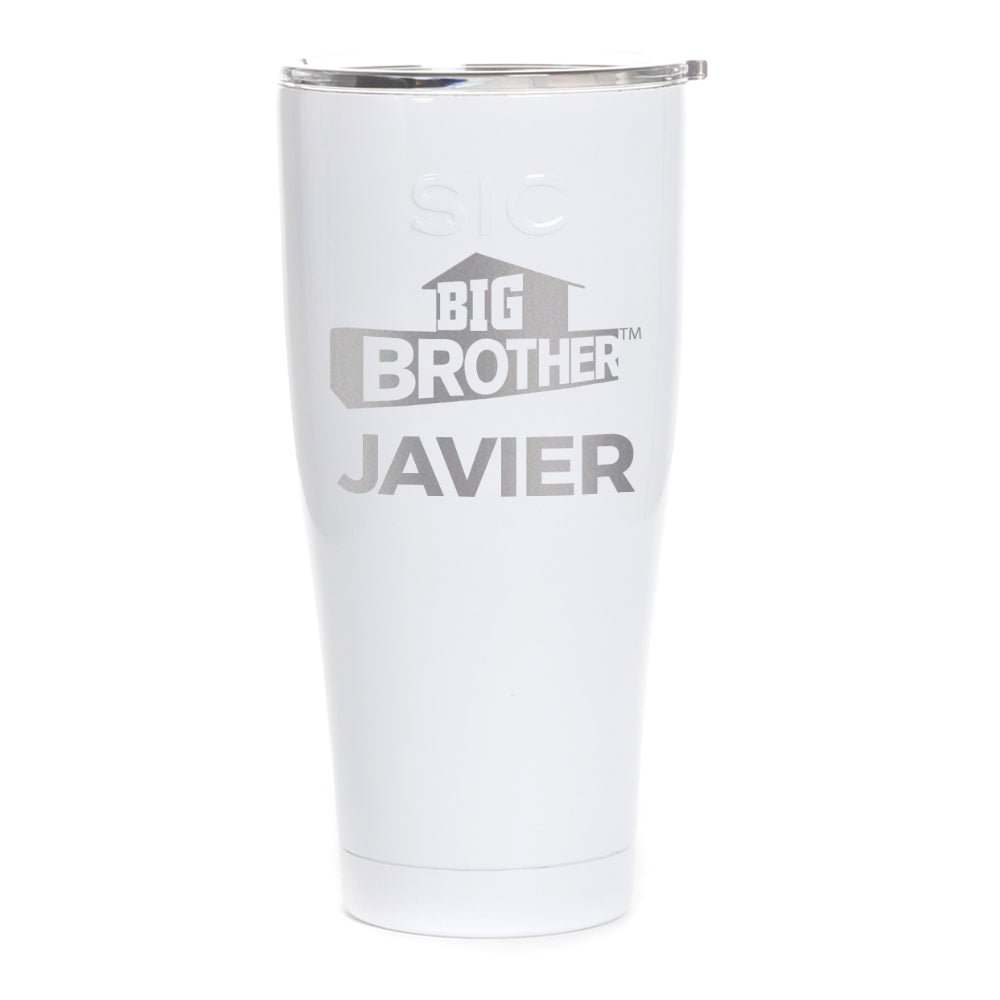 Big Brother Logo Personalized Laser Engraved SIC Tumbler