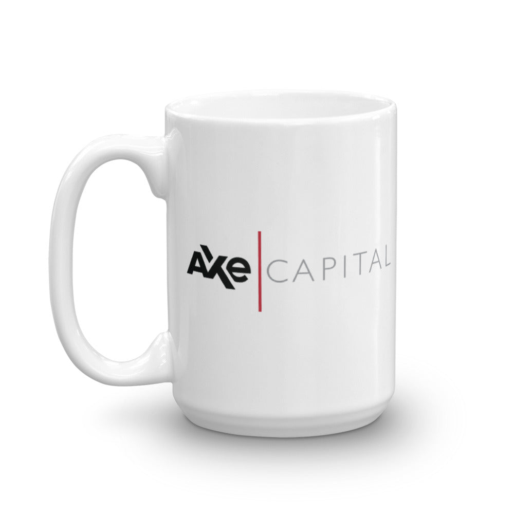 Billions Axe Capital Horizontal Logo Personalized 15 oz White Mug