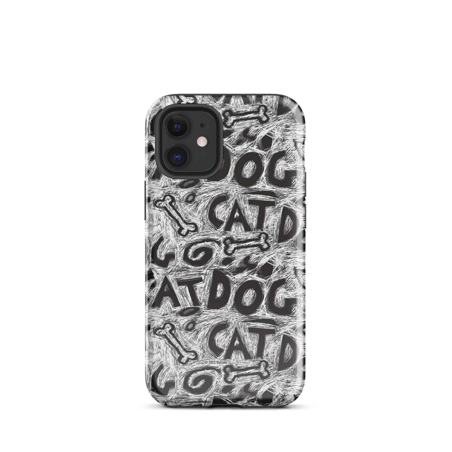 CatDog Scratch Pattern Tough Case for iPhone