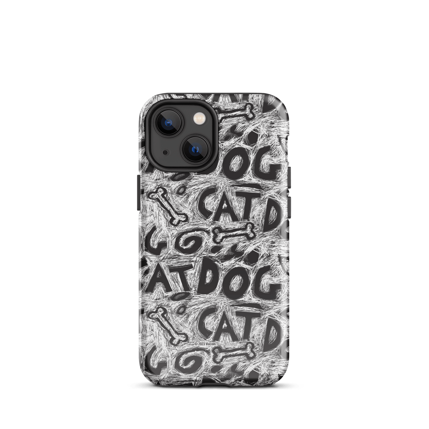 CatDog Scratch Pattern Tough Case for iPhone