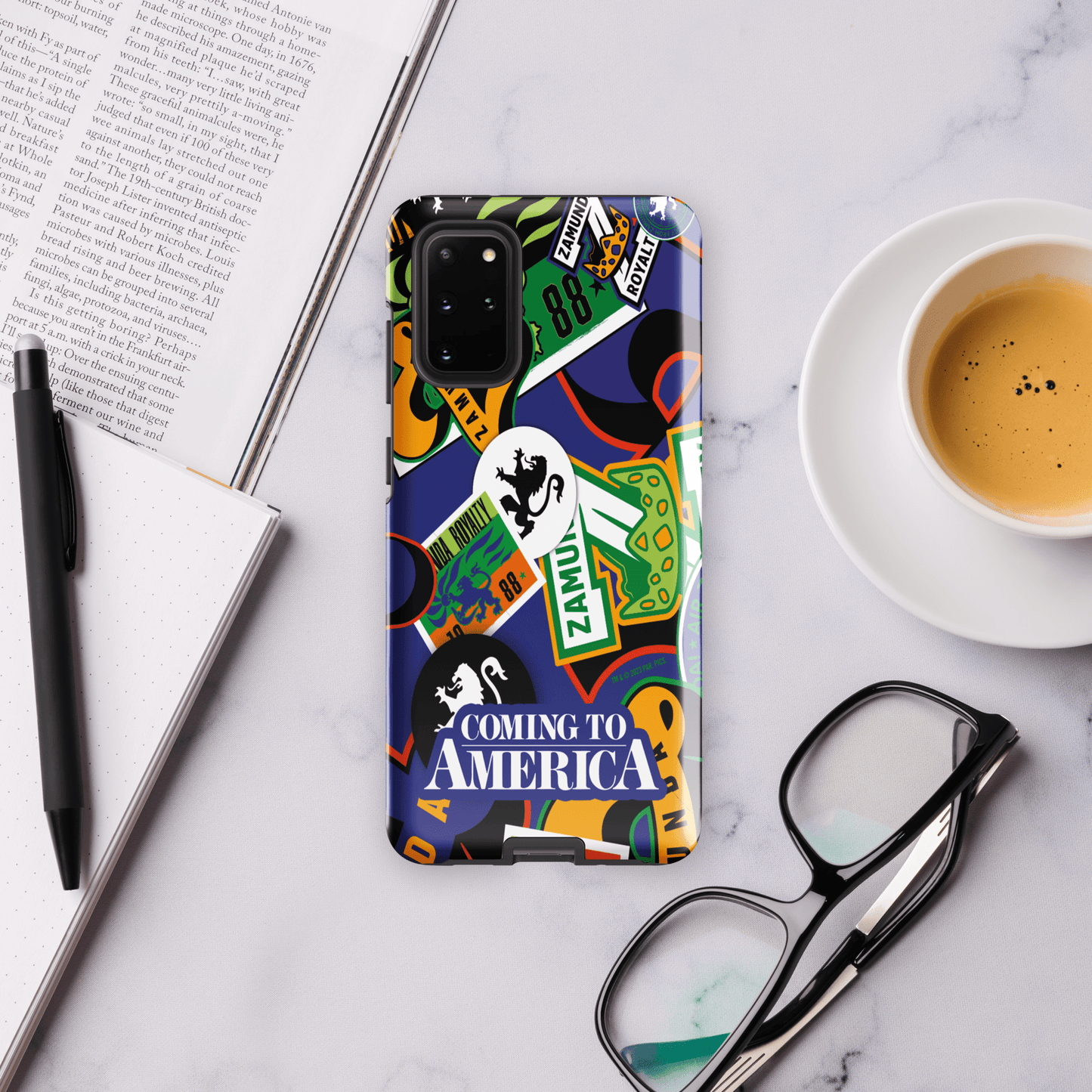 Coming To America Zamunda Pattern Tough Phone Case - Samsung