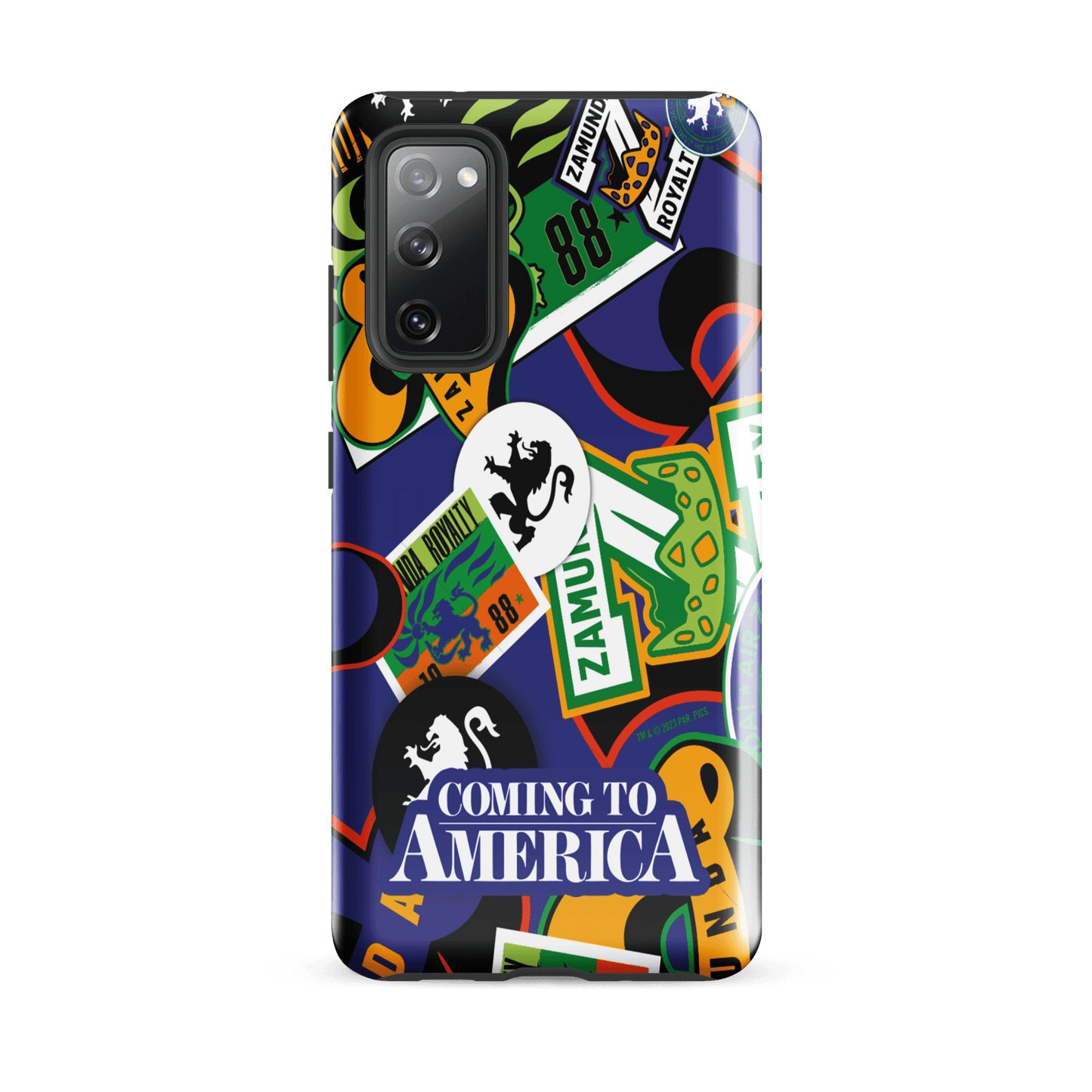 Coming To America Zamunda Pattern Tough Phone Case - Samsung