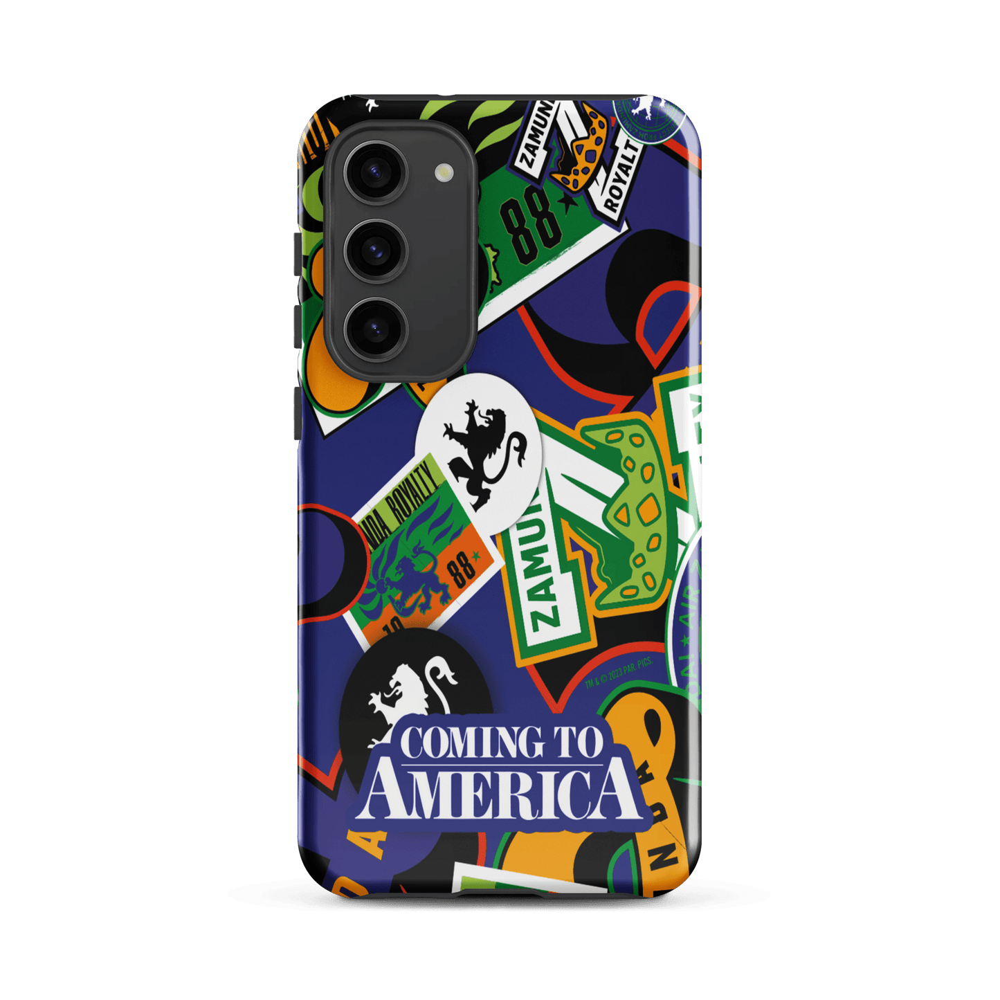 Coming To America Zamunda Pattern Tough Phone Case - Samsung