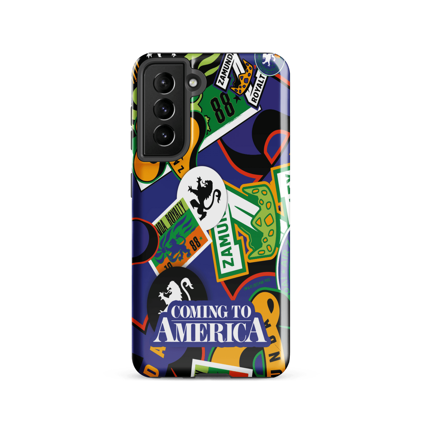 Coming To America Zamunda Pattern Tough Phone Case - Samsung