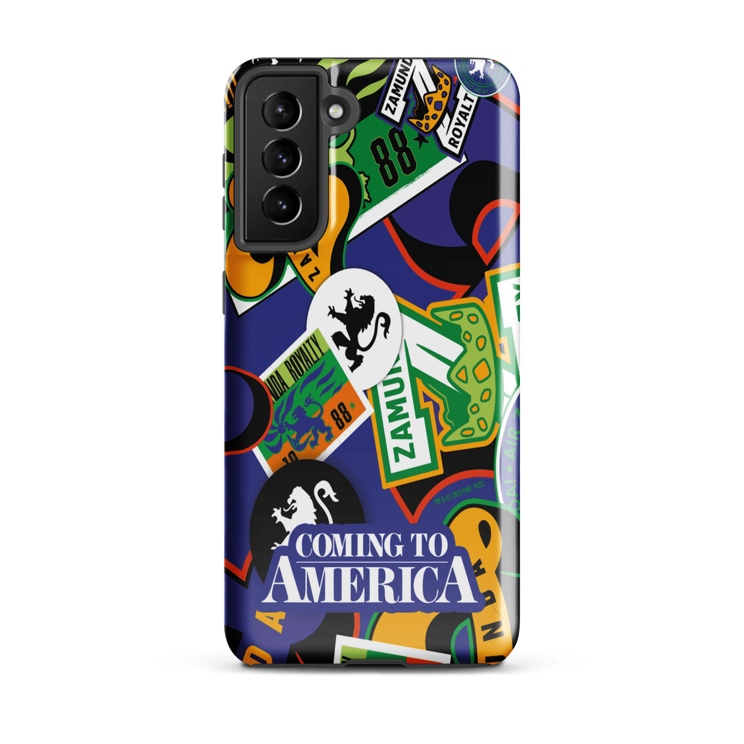 Coming To America Zamunda Pattern Tough Phone Case - Samsung