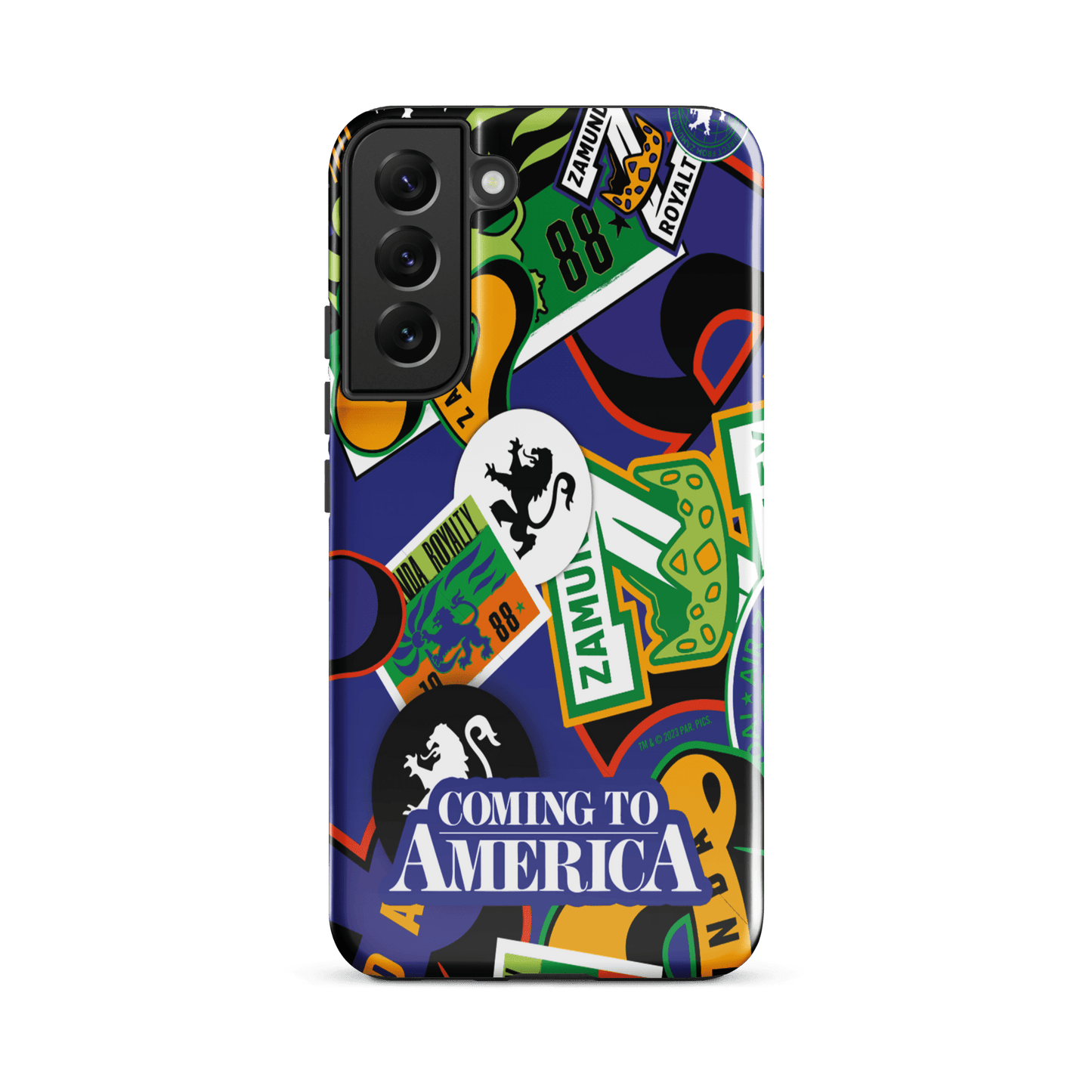 Coming To America Zamunda Pattern Tough Phone Case - Samsung