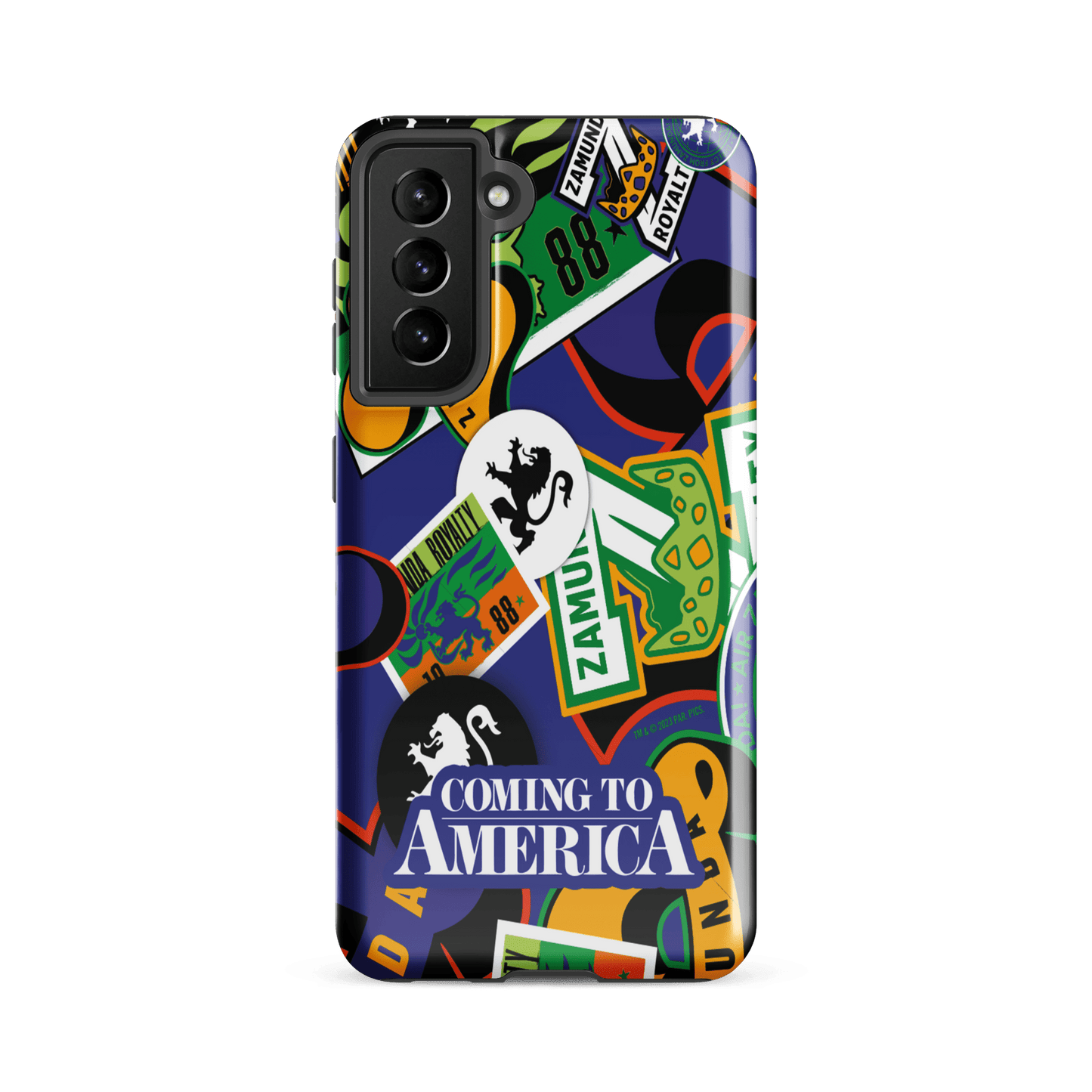 Coming To America Zamunda Pattern Tough Phone Case - Samsung