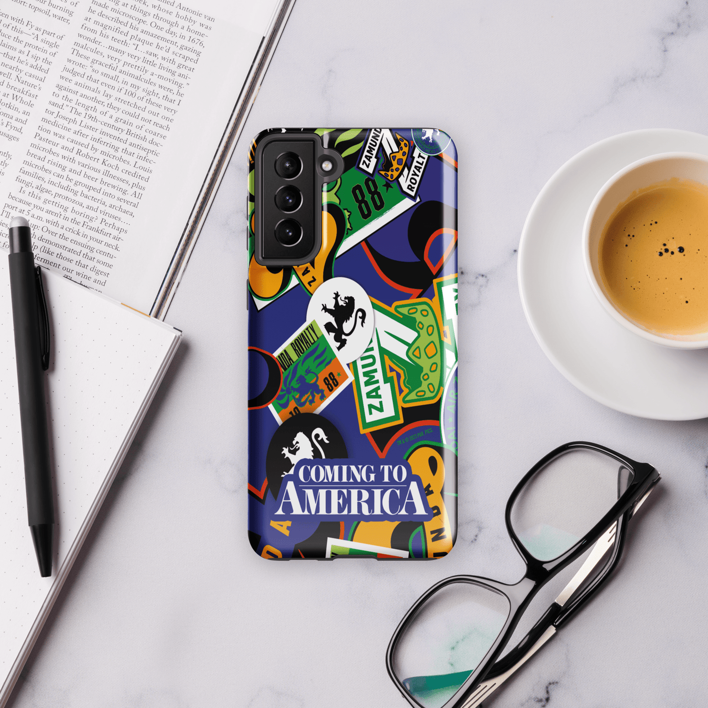 Coming To America Zamunda Pattern Tough Phone Case - Samsung