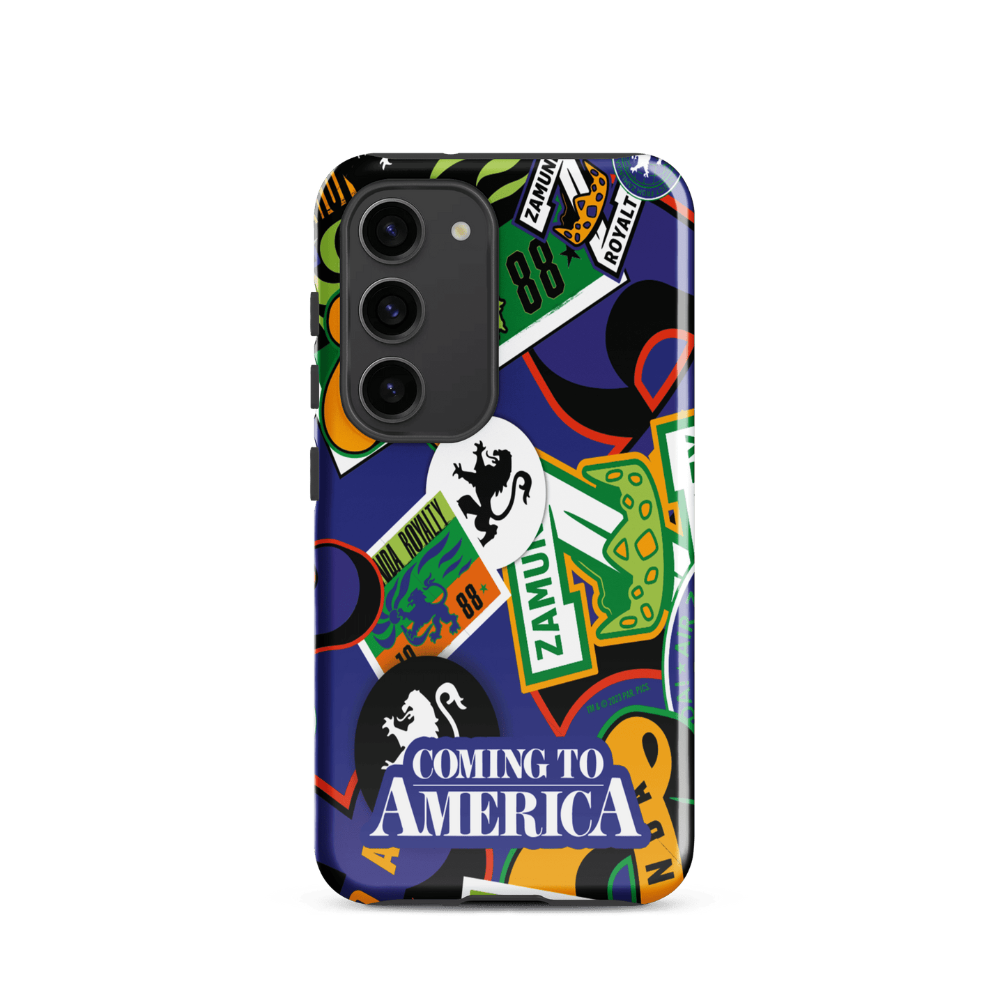 Coming To America Zamunda Pattern Tough Phone Case - Samsung