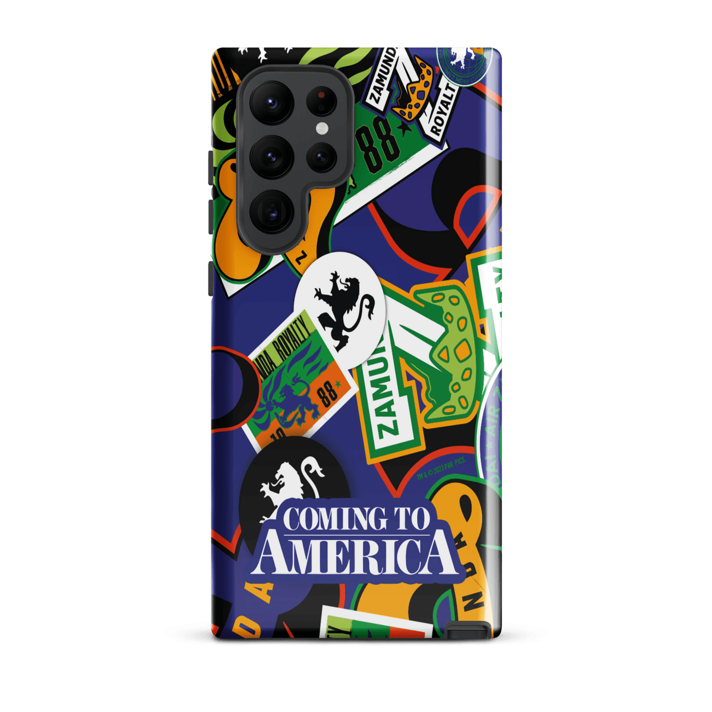 Coming To America Zamunda Pattern Tough Phone Case - Samsung