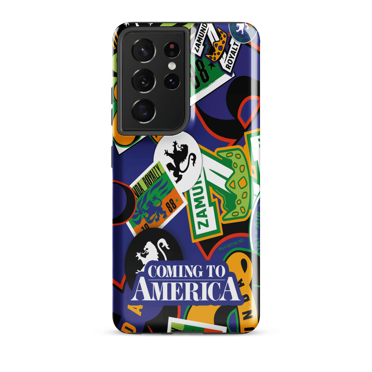 Coming To America Zamunda Pattern Tough Phone Case - Samsung