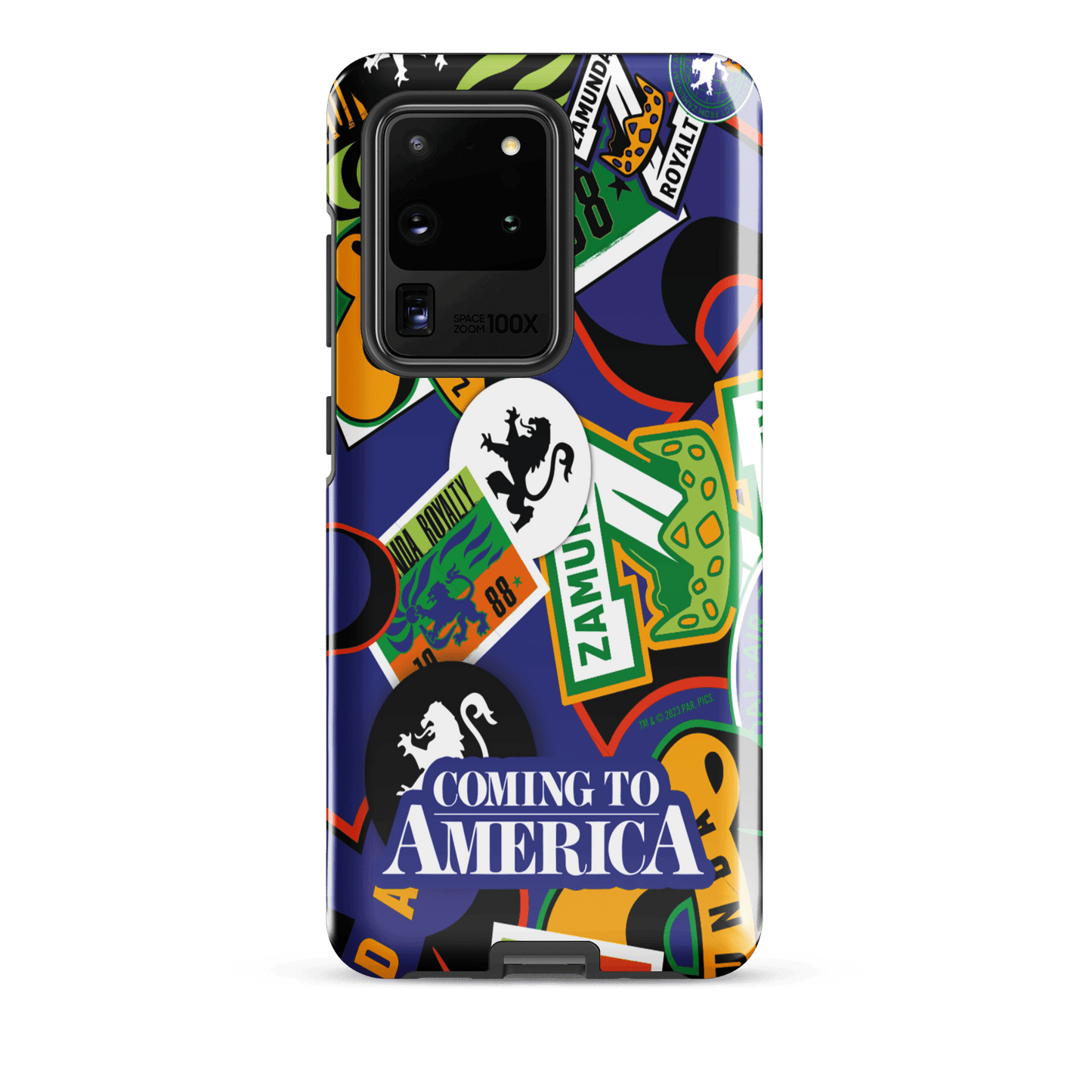 Coming To America Zamunda Pattern Tough Phone Case - Samsung