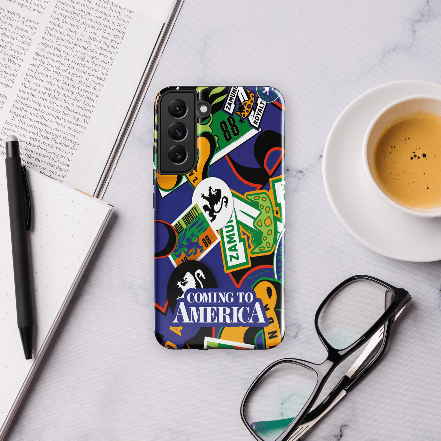 Coming To America Zamunda Pattern Tough Phone Case - Samsung