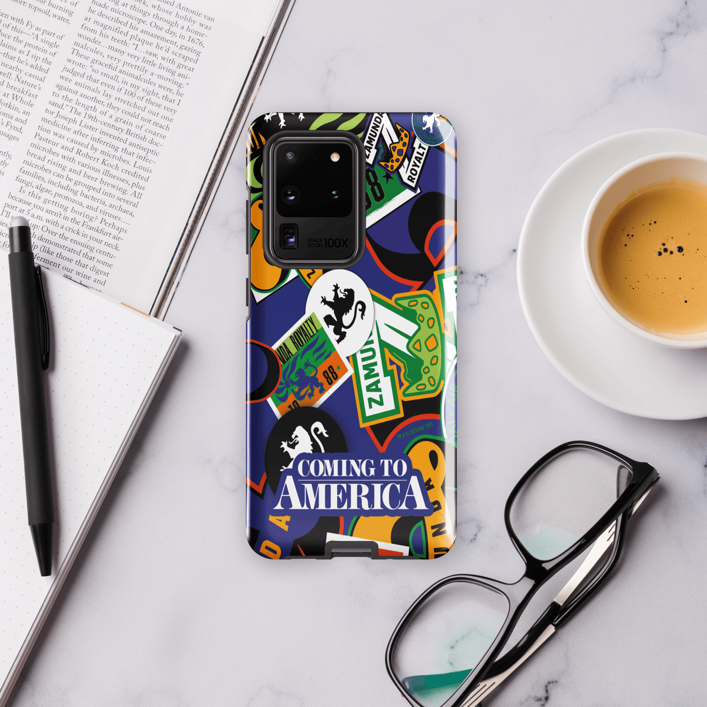 Coming To America Zamunda Pattern Tough Phone Case - Samsung