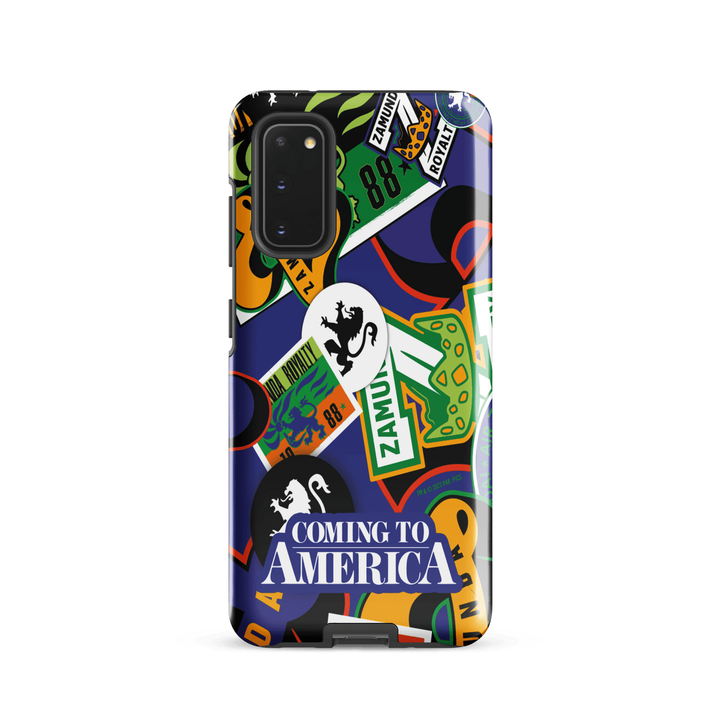 Coming To America Zamunda Pattern Tough Phone Case - Samsung