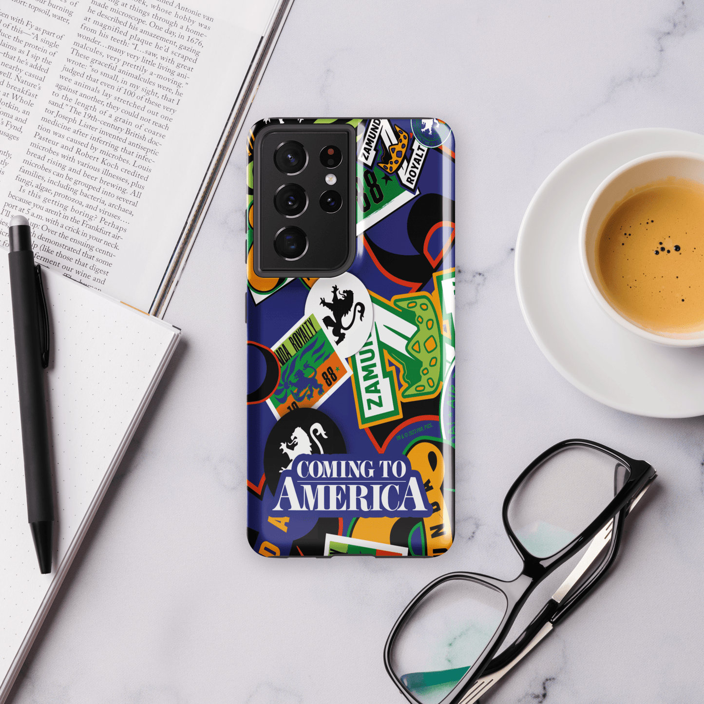 Coming To America Zamunda Pattern Tough Phone Case - Samsung